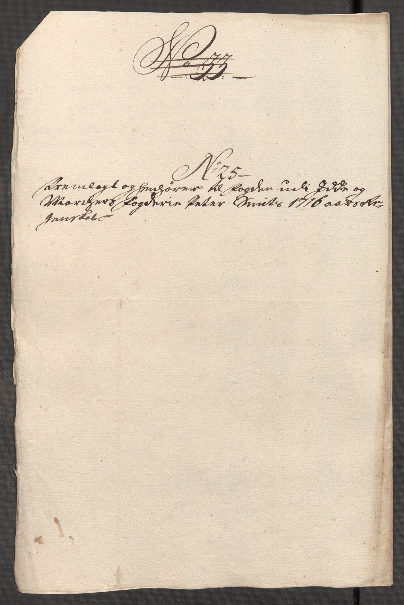 Rentekammeret inntil 1814, Reviderte regnskaper, Fogderegnskap, AV/RA-EA-4092/R01/L0023: Fogderegnskap Idd og Marker, 1715-1716, p. 353