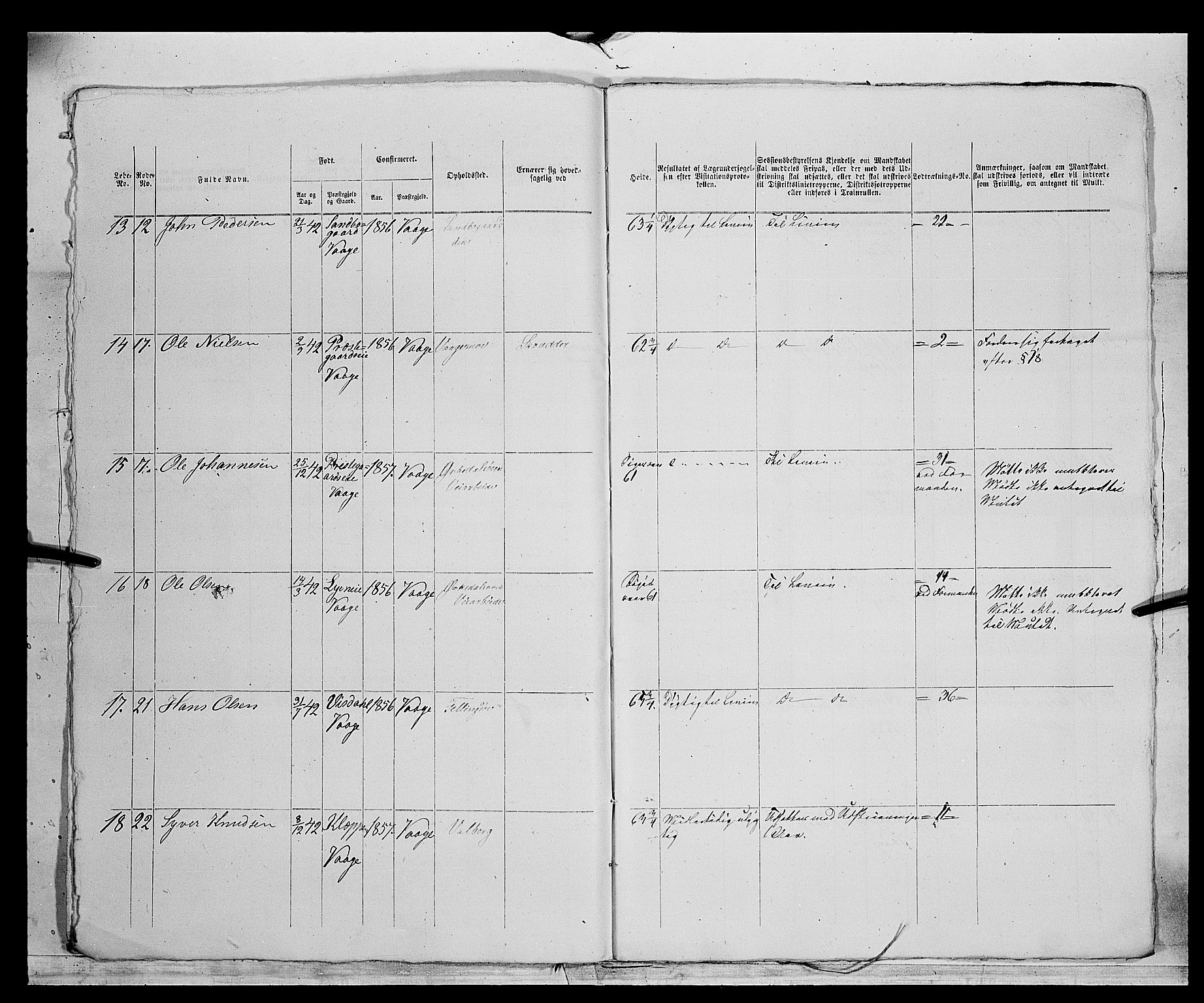 Fylkesmannen i Oppland, AV/SAH-FYO-002/1/K/Kg/L1174: Fron, Nordre og Søndre Fron, Vågå, 1860-1879, p. 393