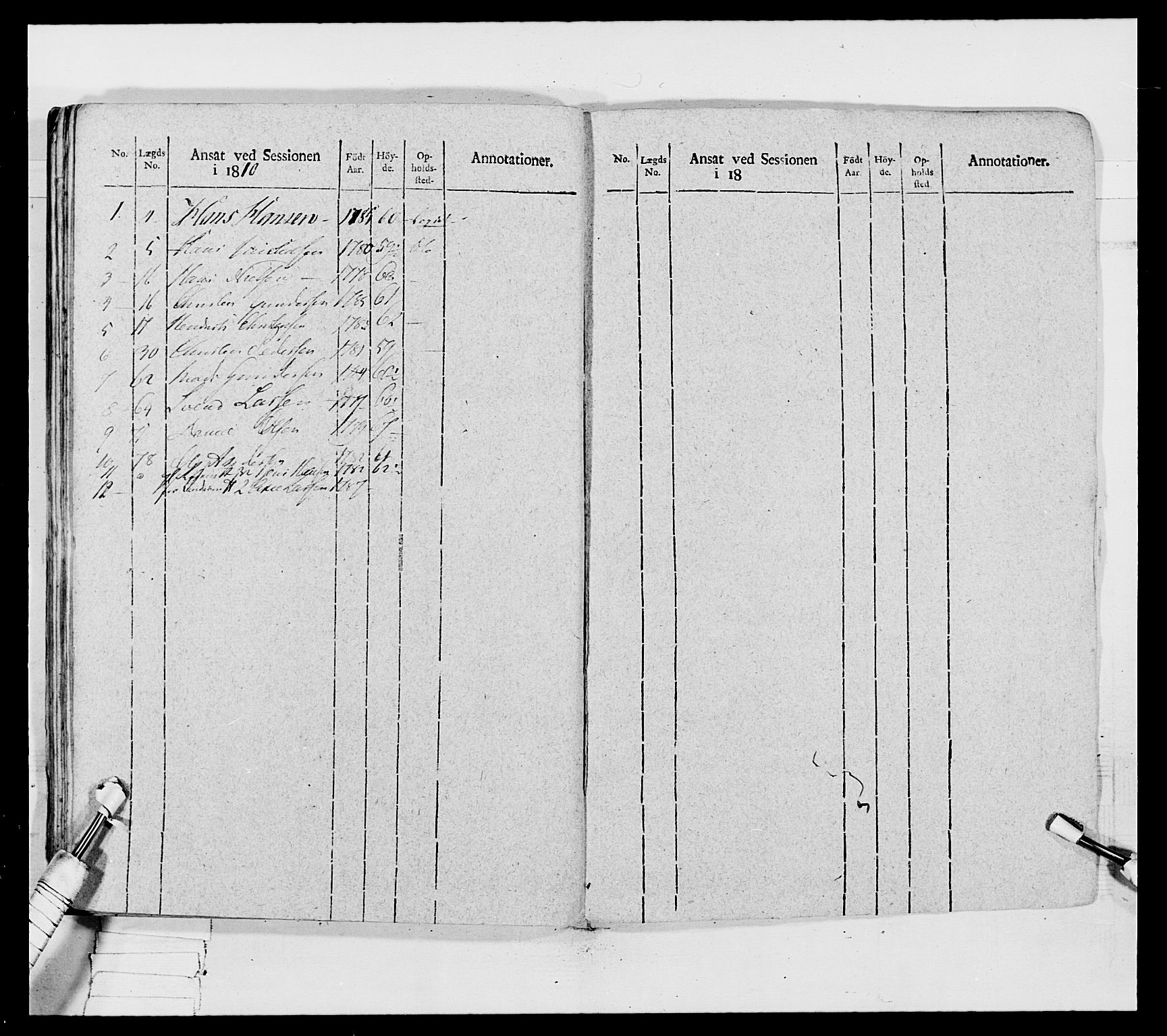 Generalitets- og kommissariatskollegiet, Det kongelige norske kommissariatskollegium, AV/RA-EA-5420/E/Eh/L0031a: Nordafjelske gevorbne infanteriregiment, 1769-1800, p. 419