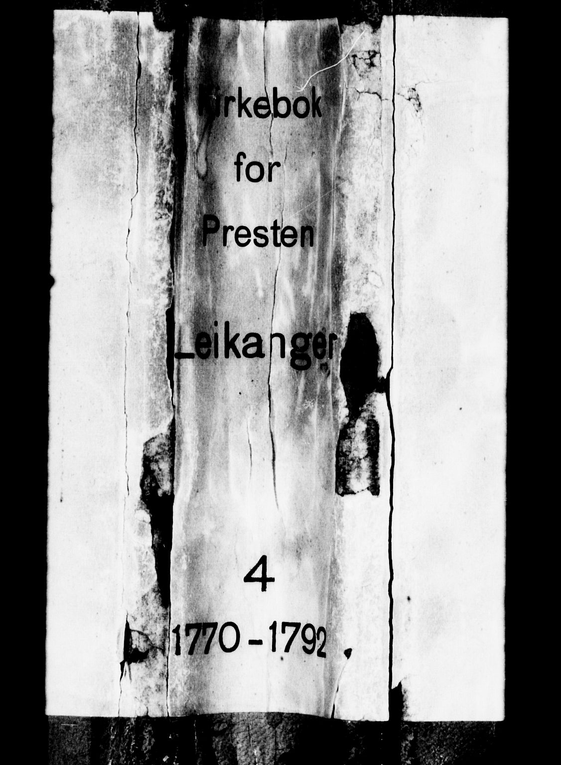 Leikanger sokneprestembete, SAB/A-81001: Parish register (official) no. A 4, 1770-1791