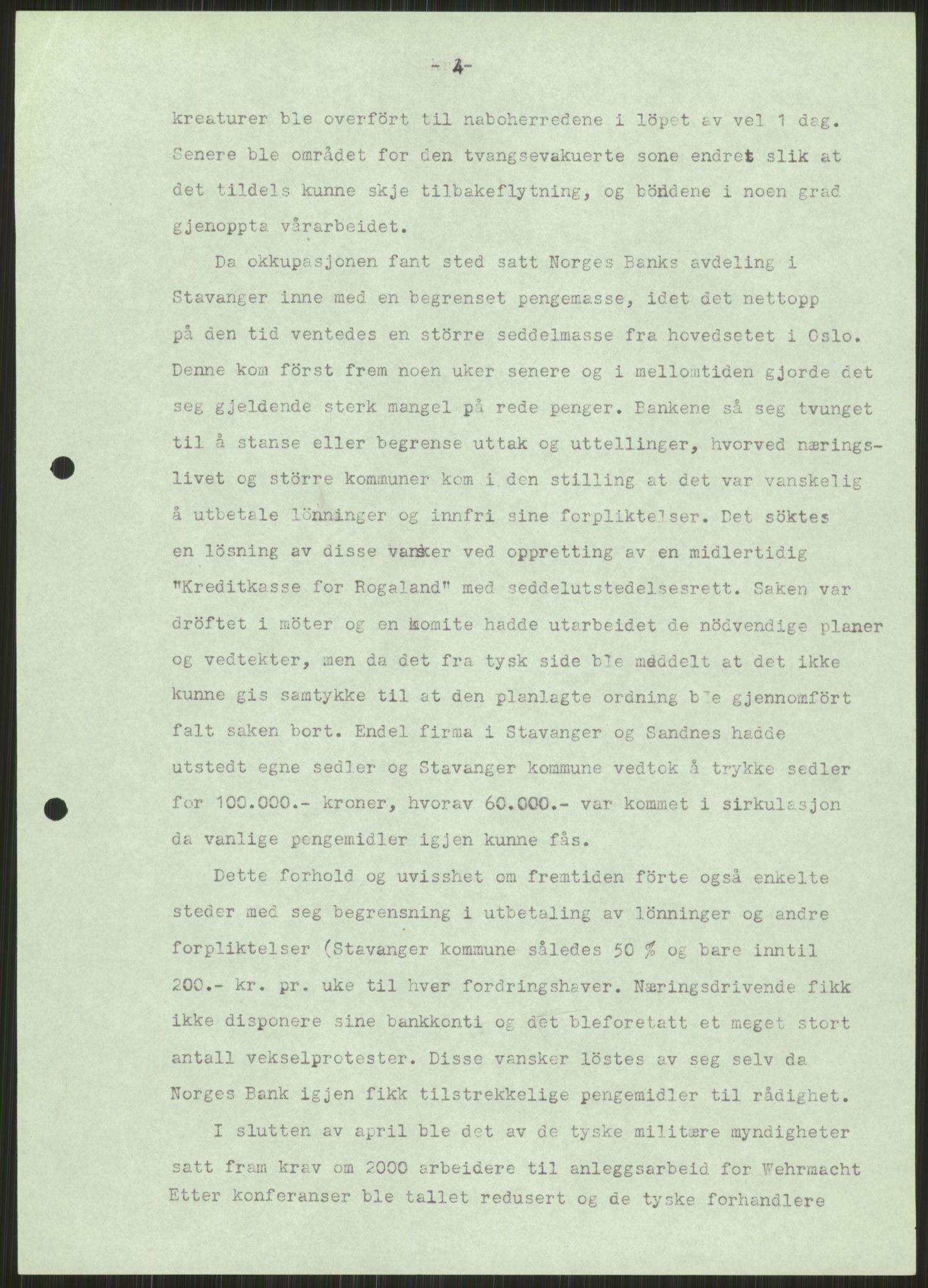 Forsvaret, Forsvarets krigshistoriske avdeling, AV/RA-RAFA-2017/Y/Ya/L0015: II-C-11-31 - Fylkesmenn.  Rapporter om krigsbegivenhetene 1940., 1940, p. 7