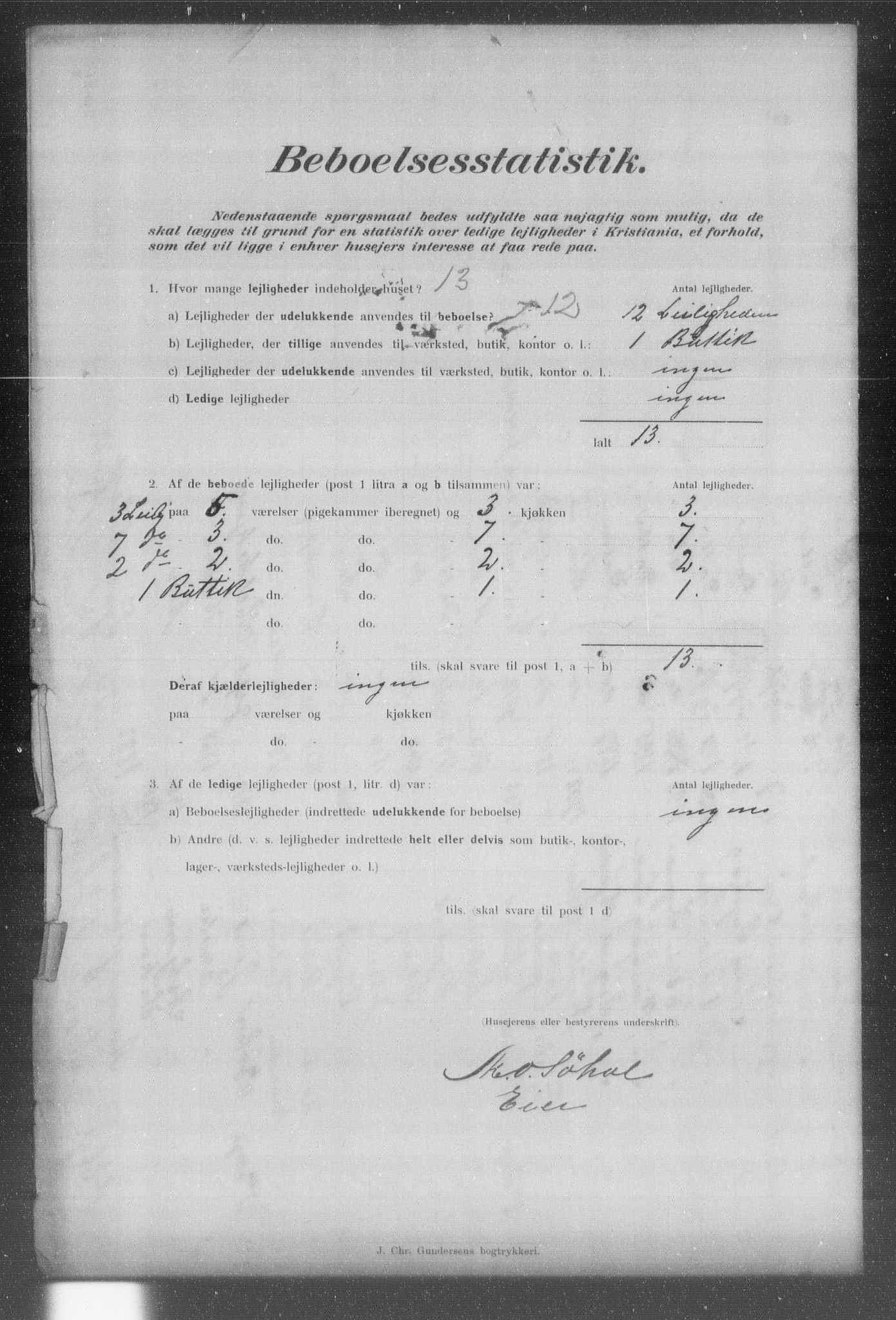 OBA, Municipal Census 1902 for Kristiania, 1902, p. 23863