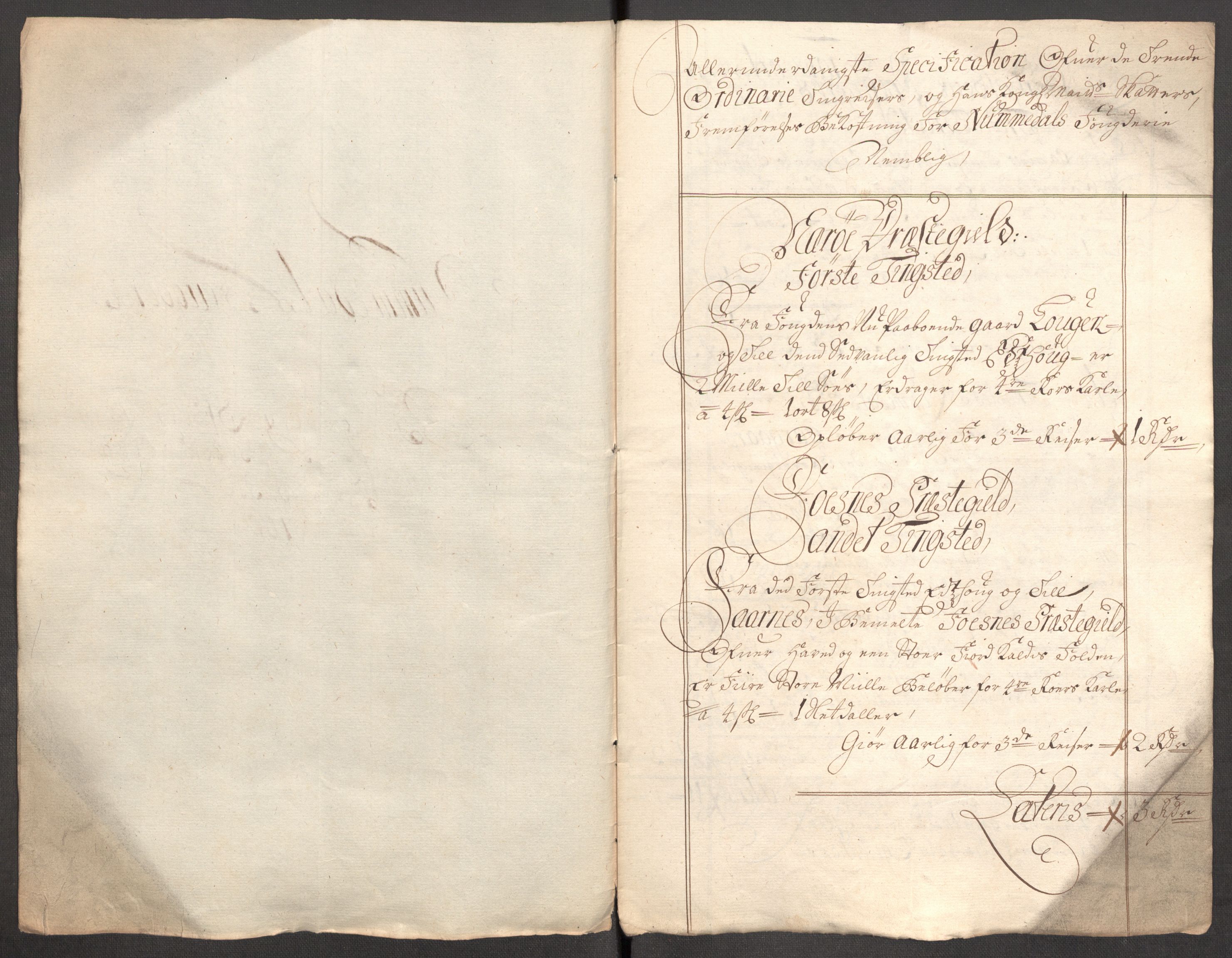 Rentekammeret inntil 1814, Reviderte regnskaper, Fogderegnskap, AV/RA-EA-4092/R64/L4429: Fogderegnskap Namdal, 1705-1706, p. 205