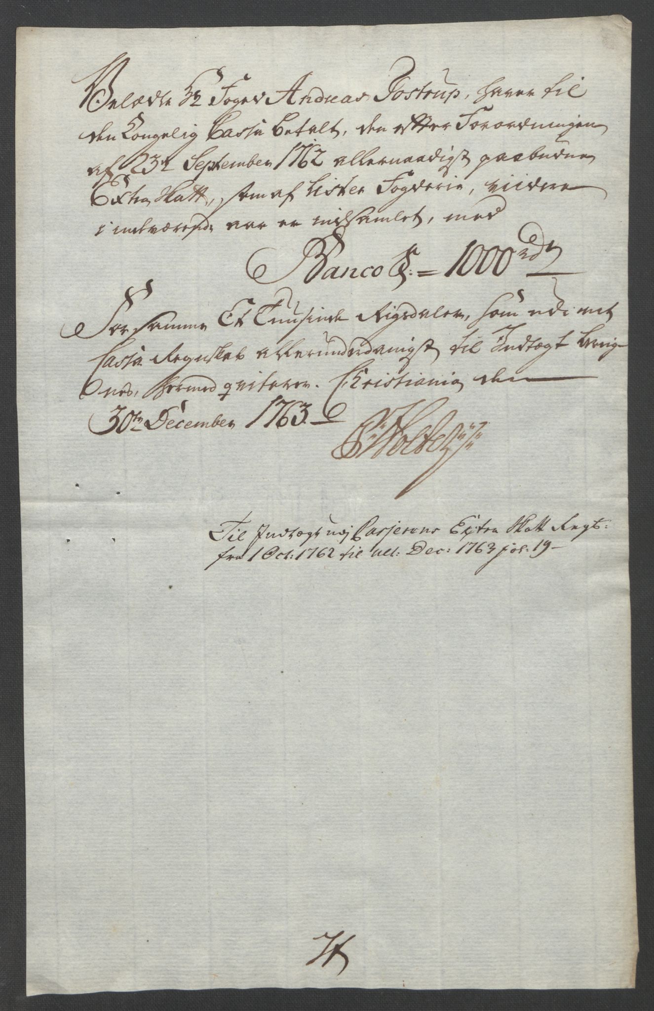 Rentekammeret inntil 1814, Reviderte regnskaper, Fogderegnskap, AV/RA-EA-4092/R45/L2704: Ekstraskatten Lista og Mandal, 1762-1768, p. 105