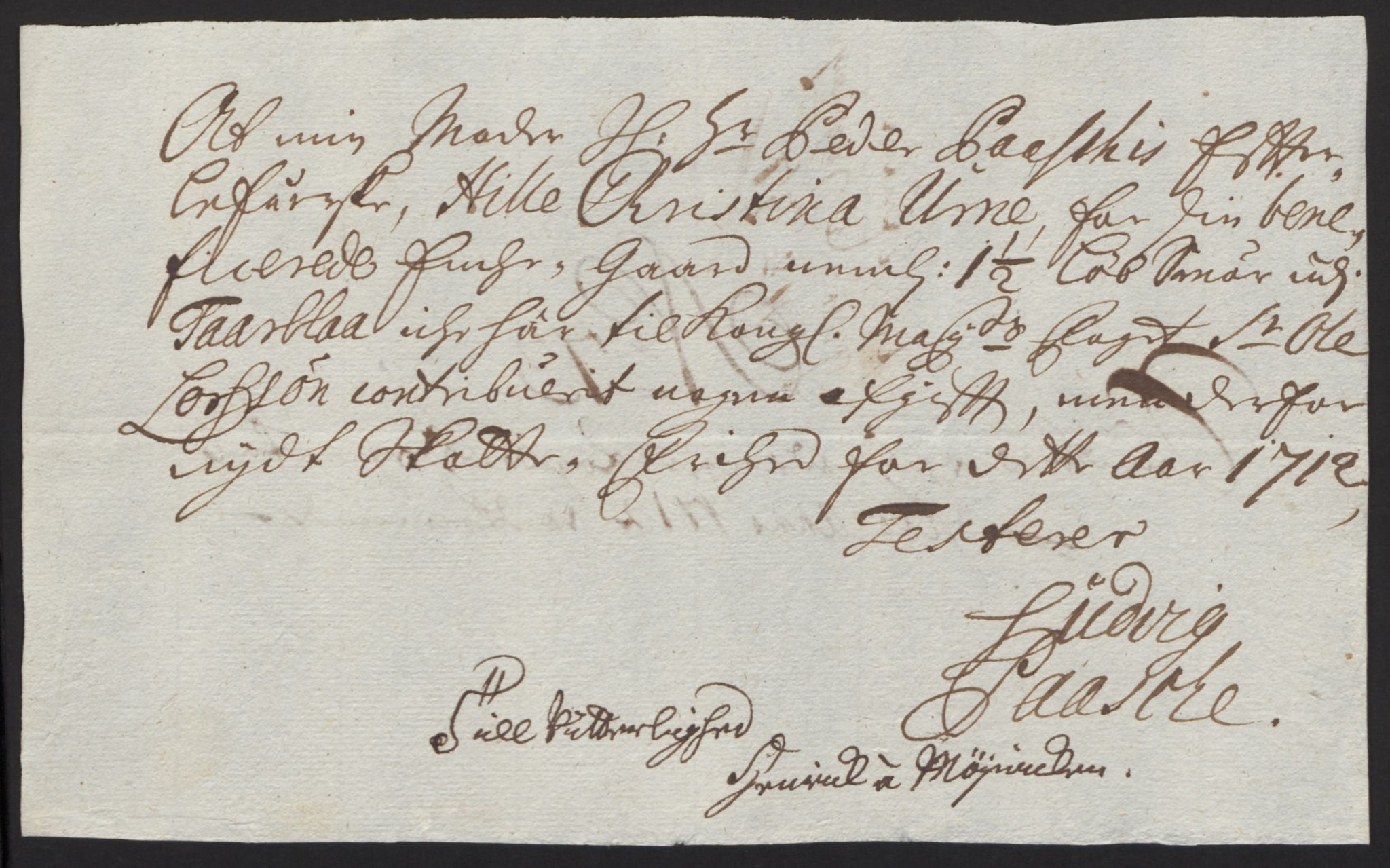 Rentekammeret inntil 1814, Reviderte regnskaper, Fogderegnskap, RA/EA-4092/R48/L2988: Fogderegnskap Sunnhordland og Hardanger, 1712, p. 395