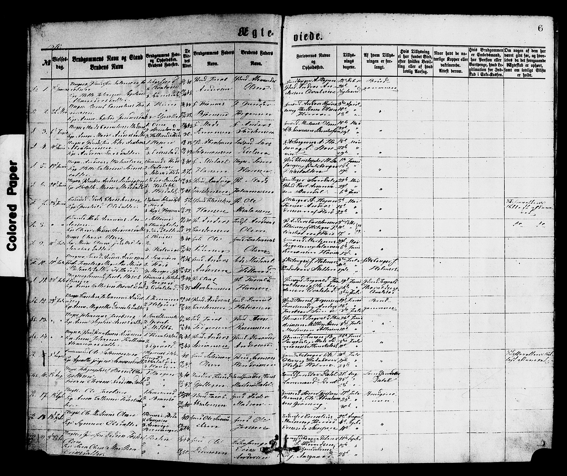 Kinn sokneprestembete, AV/SAB-A-80801/H/Haa/Haaa/L0013: Parish register (official) no. A 13, 1870-1885, p. 6