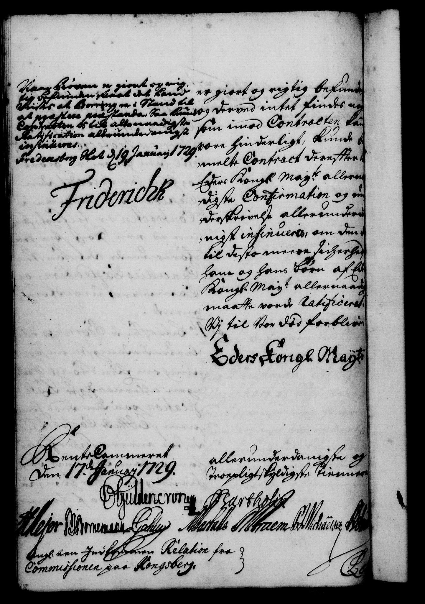 Rentekammeret, Kammerkanselliet, RA/EA-3111/G/Gf/Gfa/L0012: Norsk relasjons- og resolusjonsprotokoll (merket RK 52.12), 1729, p. 65
