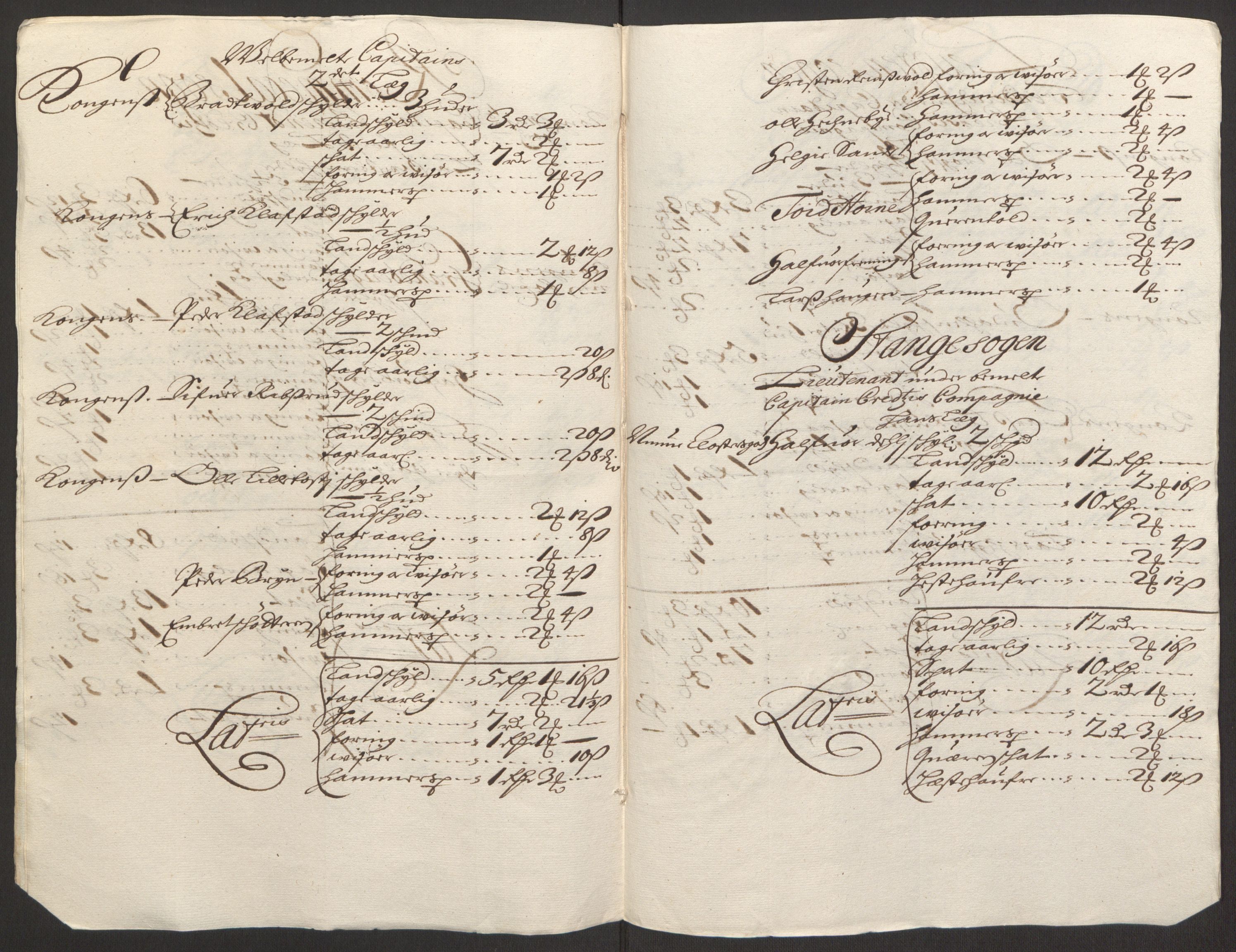 Rentekammeret inntil 1814, Reviderte regnskaper, Fogderegnskap, AV/RA-EA-4092/R16/L1034: Fogderegnskap Hedmark, 1693, p. 157