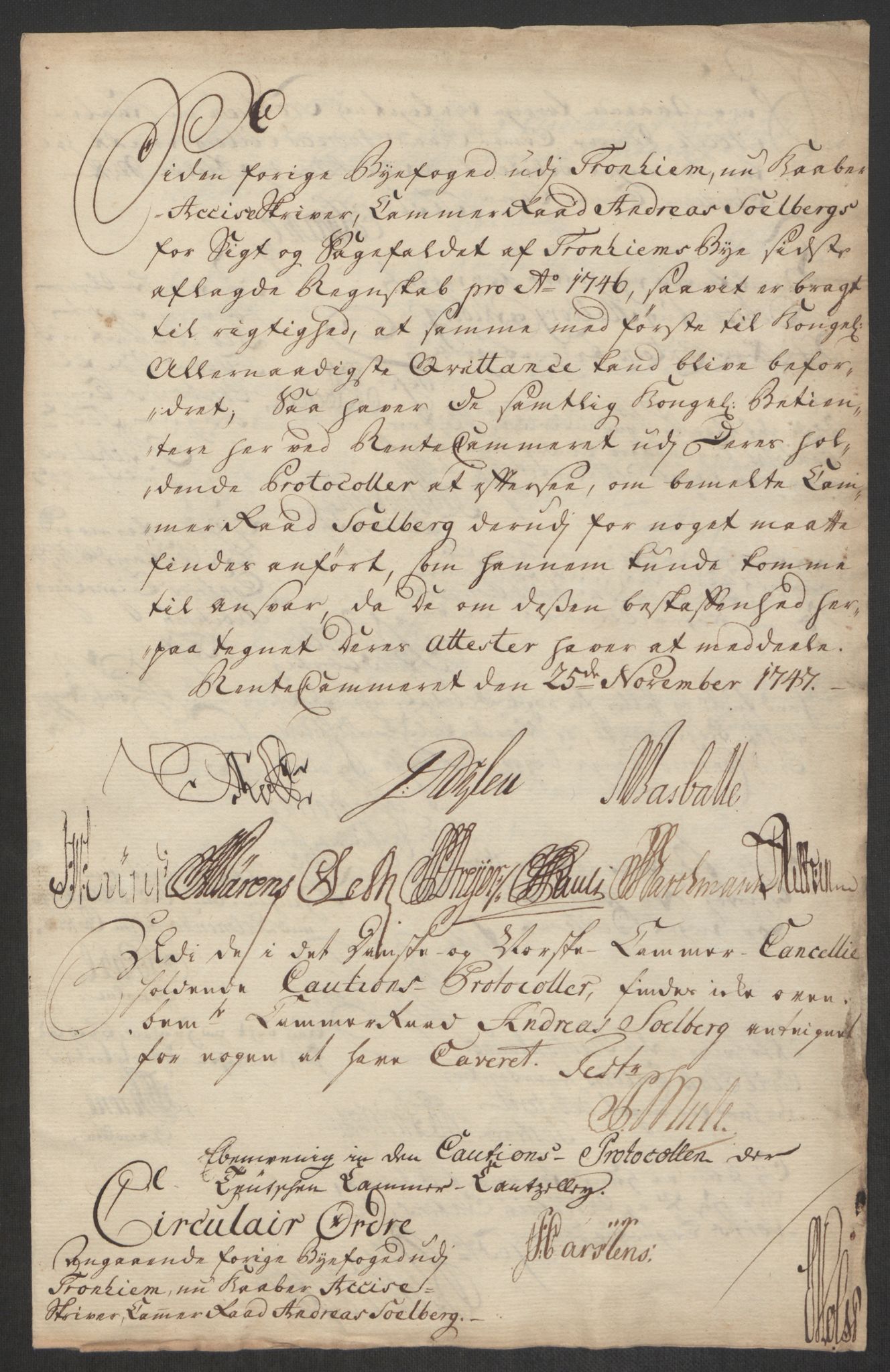 Rentekammeret inntil 1814, Reviderte regnskaper, Byregnskaper, RA/EA-4066/R/Rs/L0541: [S22] Sikt og sakefall, 1743-1746, p. 370