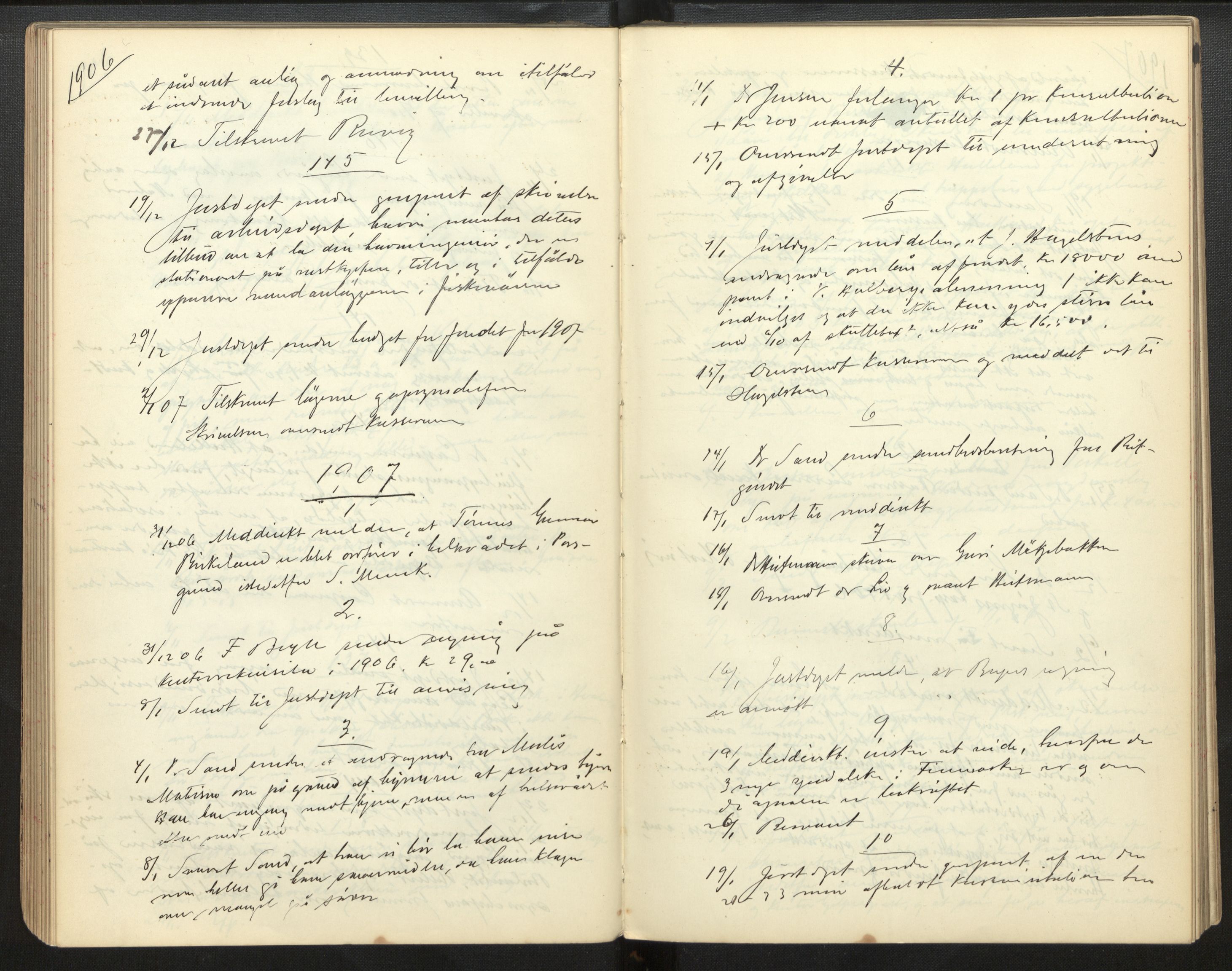 Lepraarkiver - Overlegen for den spedalske sykdom, AV/SAB-A-61001/B.c/L0007: Journal, 1899-1916