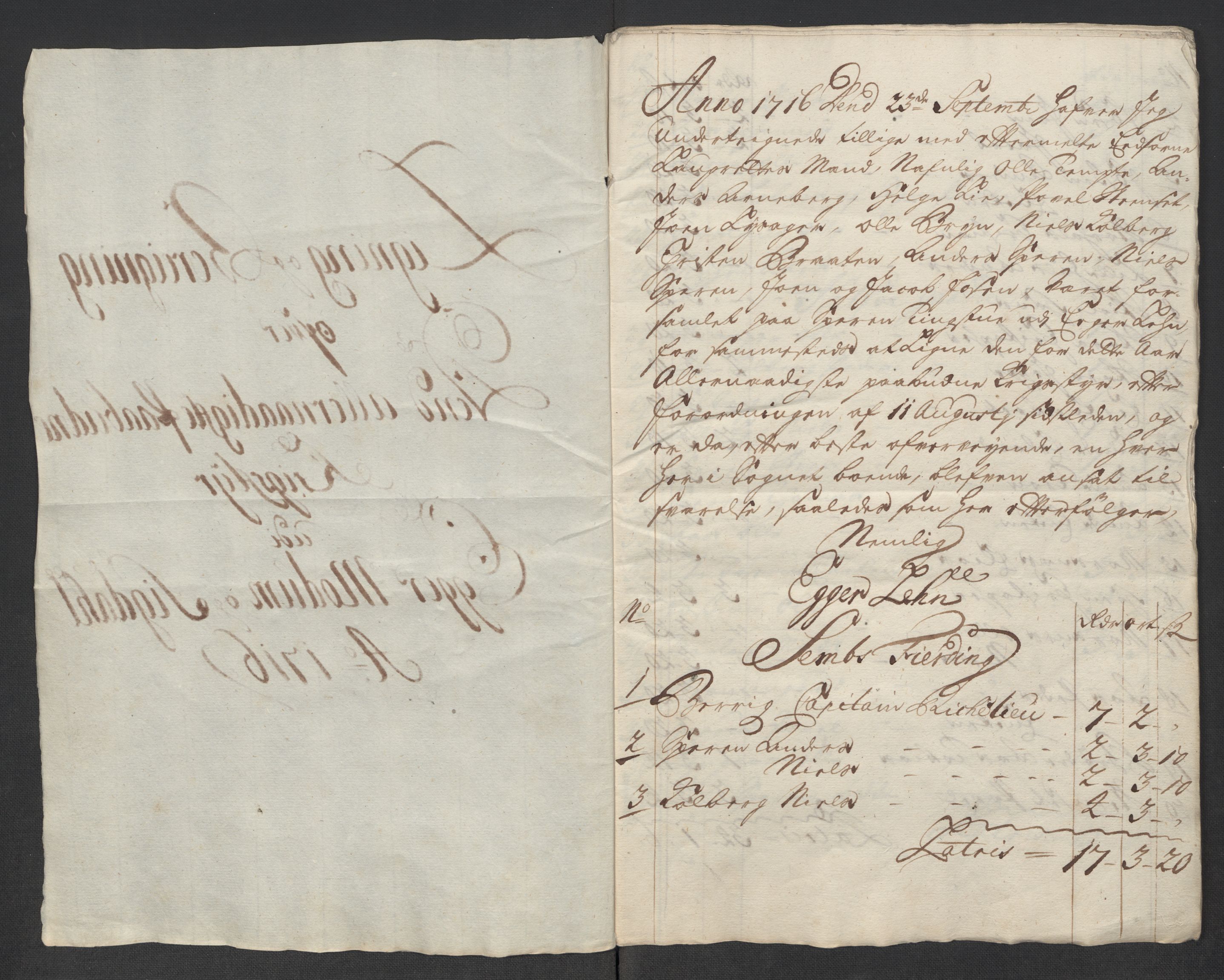 Rentekammeret inntil 1814, Reviderte regnskaper, Fogderegnskap, AV/RA-EA-4092/R31/L1710: Fogderegnskap Hurum, Røyken, Eiker, Lier og Buskerud, 1715-1716, p. 352