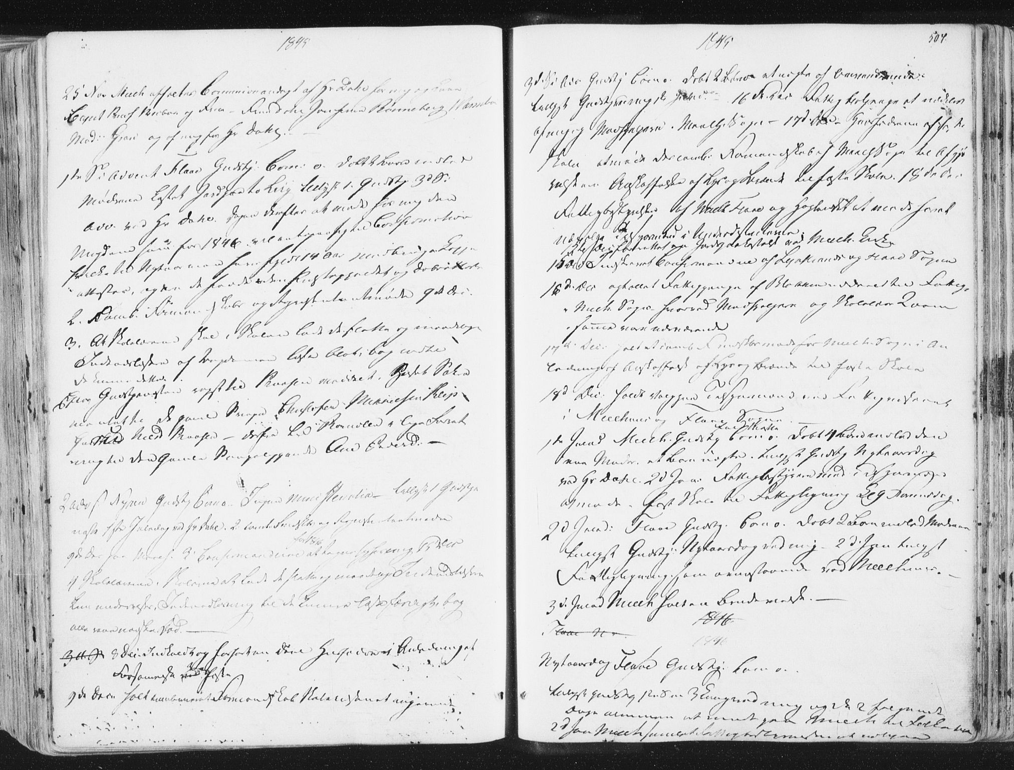 Ministerialprotokoller, klokkerbøker og fødselsregistre - Sør-Trøndelag, SAT/A-1456/691/L1074: Parish register (official) no. 691A06, 1842-1852, p. 507