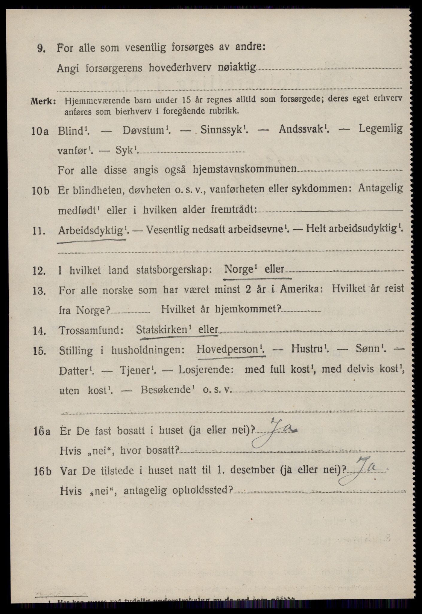 SAT, 1920 census for Surnadal, 1920, p. 1848