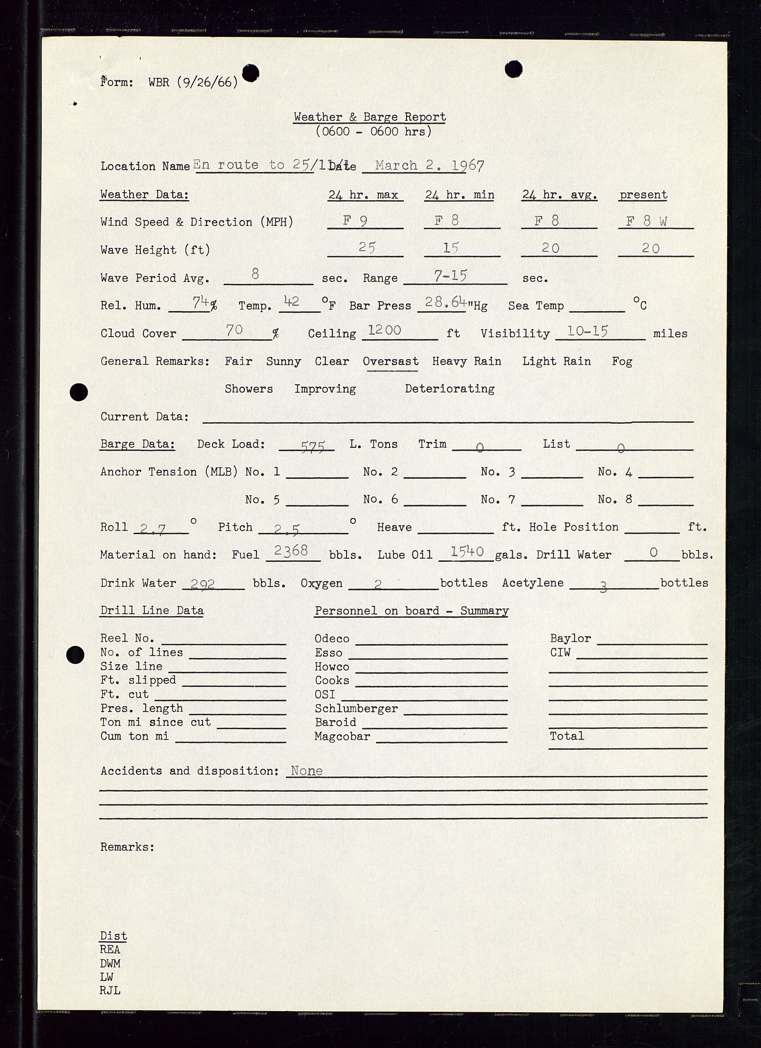 Pa 1512 - Esso Exploration and Production Norway Inc., AV/SAST-A-101917/E/Ea/L0011: Well 25/11-1, 1966-1967, p. 603