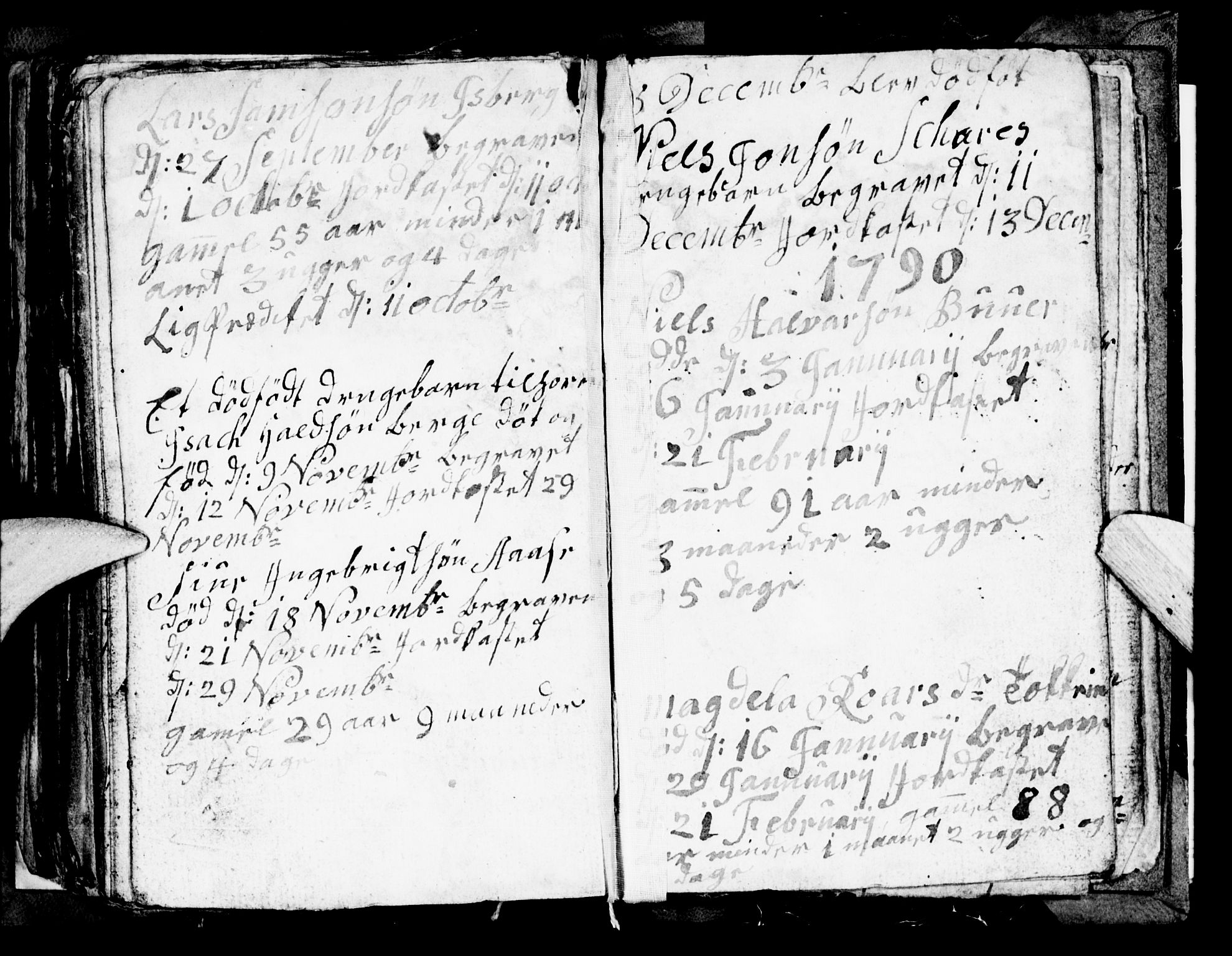 Odda Sokneprestembete, SAB/A-77201/H/Hab: Parish register (copy) no. A 2, 1788-1791, p. 95