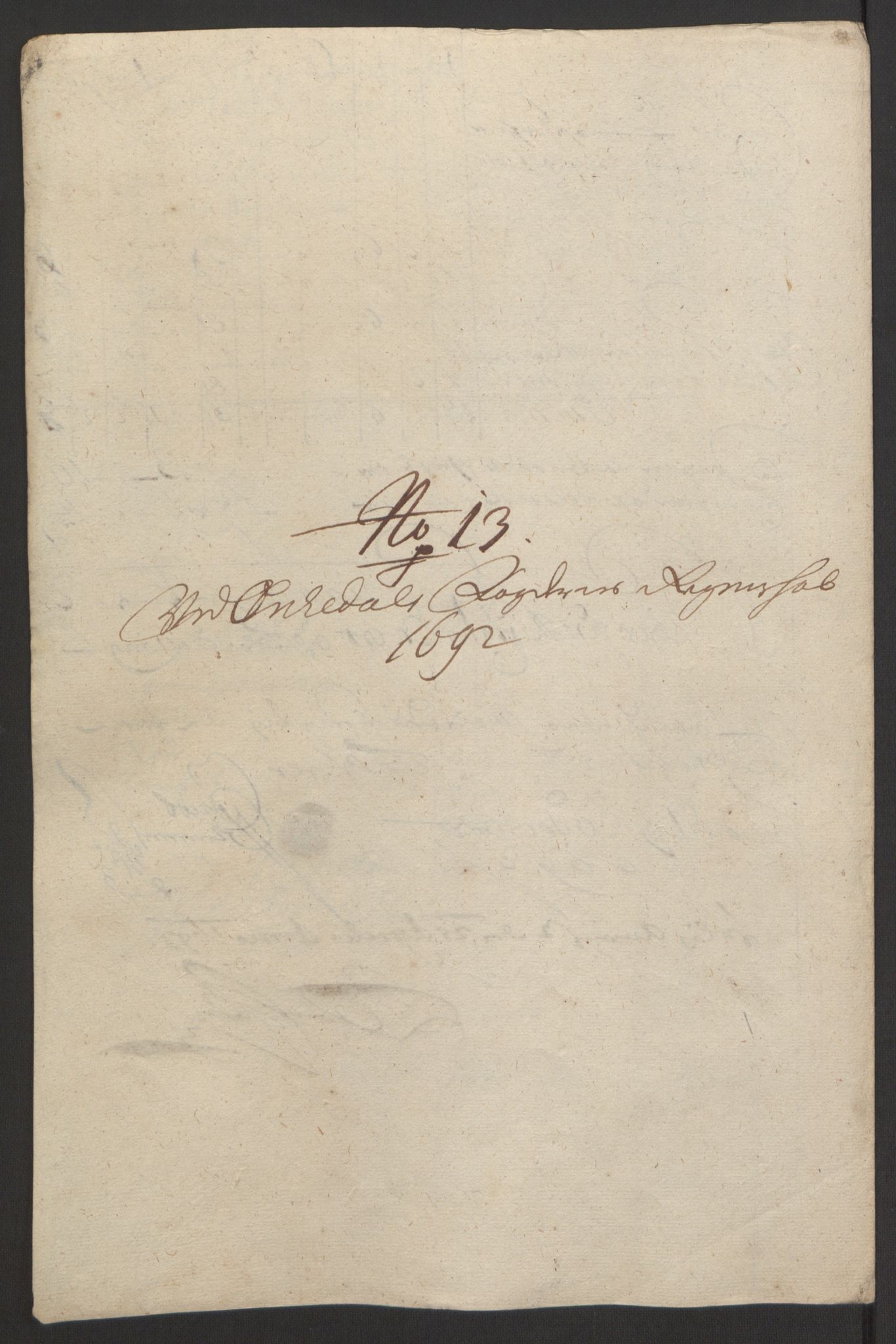 Rentekammeret inntil 1814, Reviderte regnskaper, Fogderegnskap, AV/RA-EA-4092/R58/L3937: Fogderegnskap Orkdal, 1691-1692, p. 380