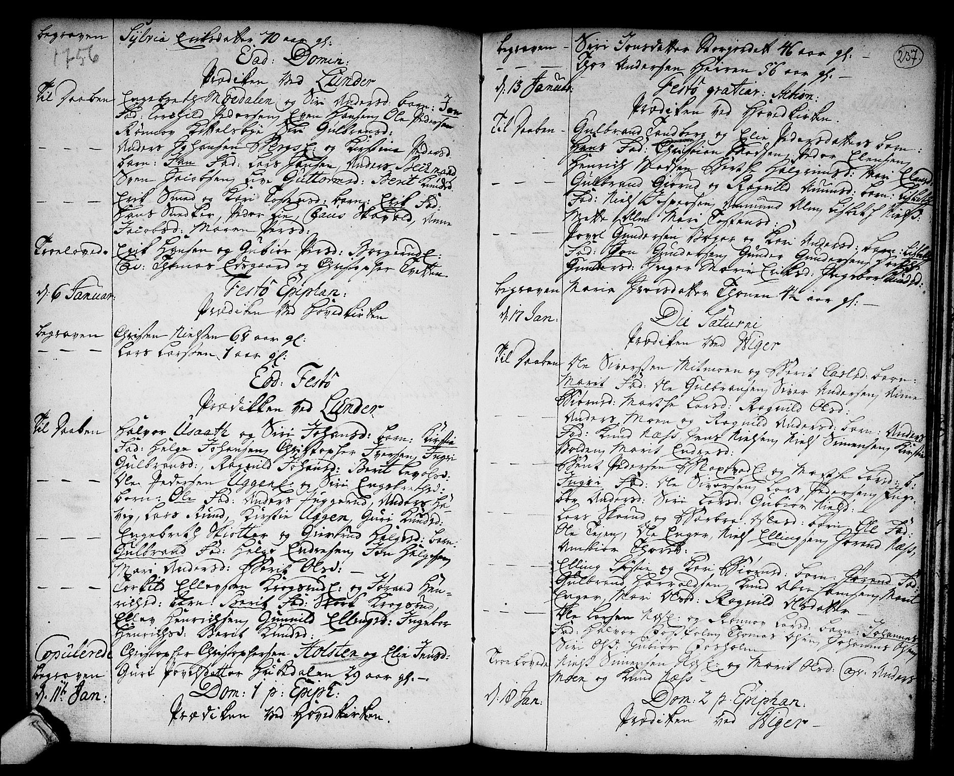 Norderhov kirkebøker, AV/SAKO-A-237/F/Fa/L0003a: Parish register (official) no. 3, 1740-1757, p. 237