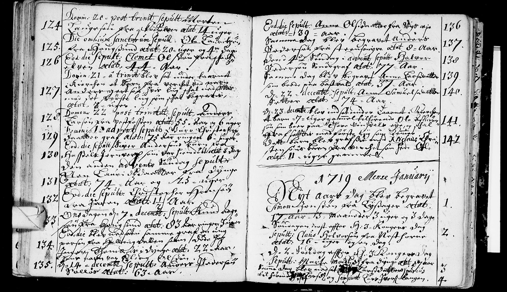 Eiker kirkebøker, AV/SAKO-A-4/F/Fa/L0006: Parish register (official) no. I 6 /1, 1705-1733