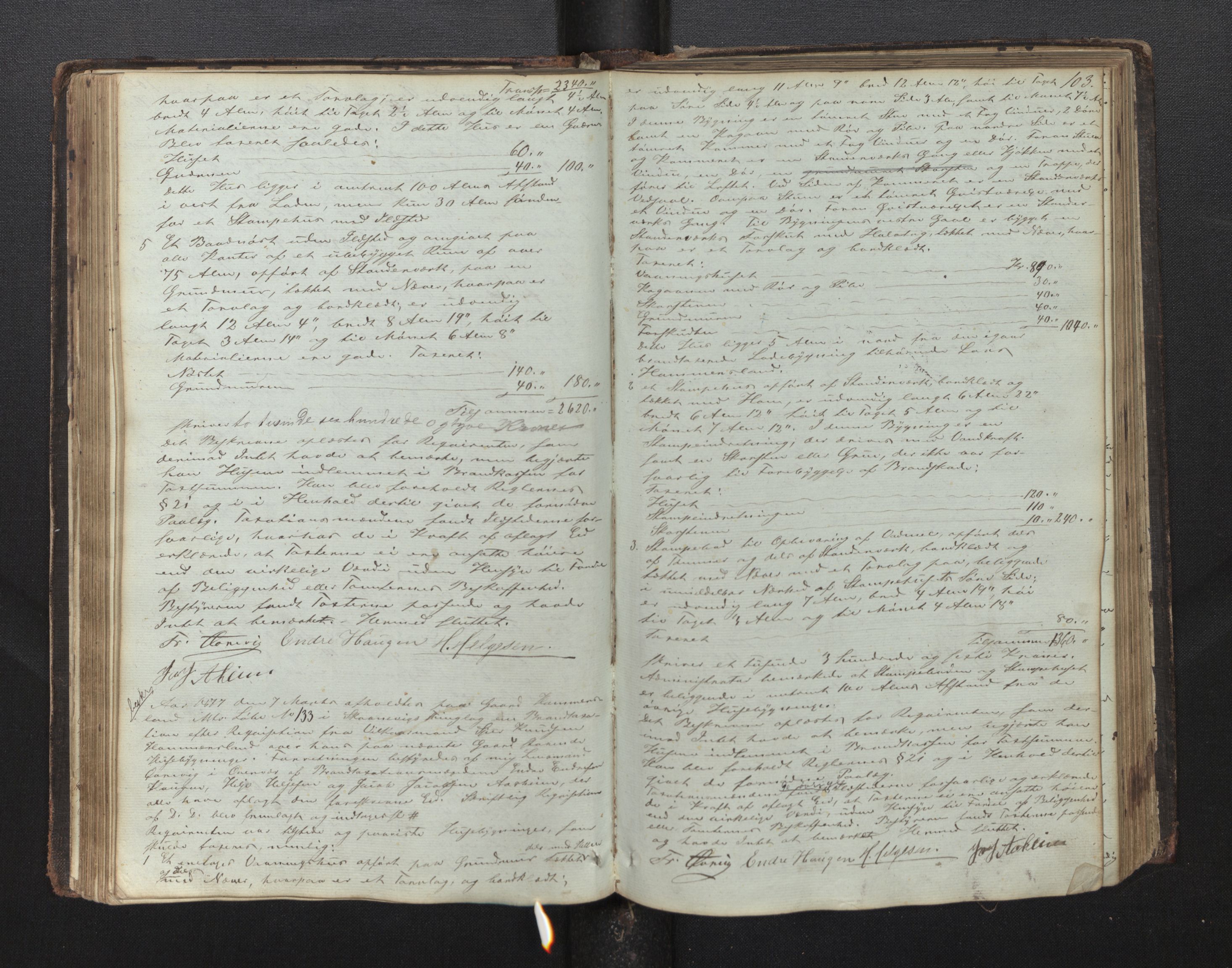 Lensmannen i Skånevik, AV/SAB-A-34901/0012/L0001: Branntakstprotokoll, 1846-1892, p. 102b-103a