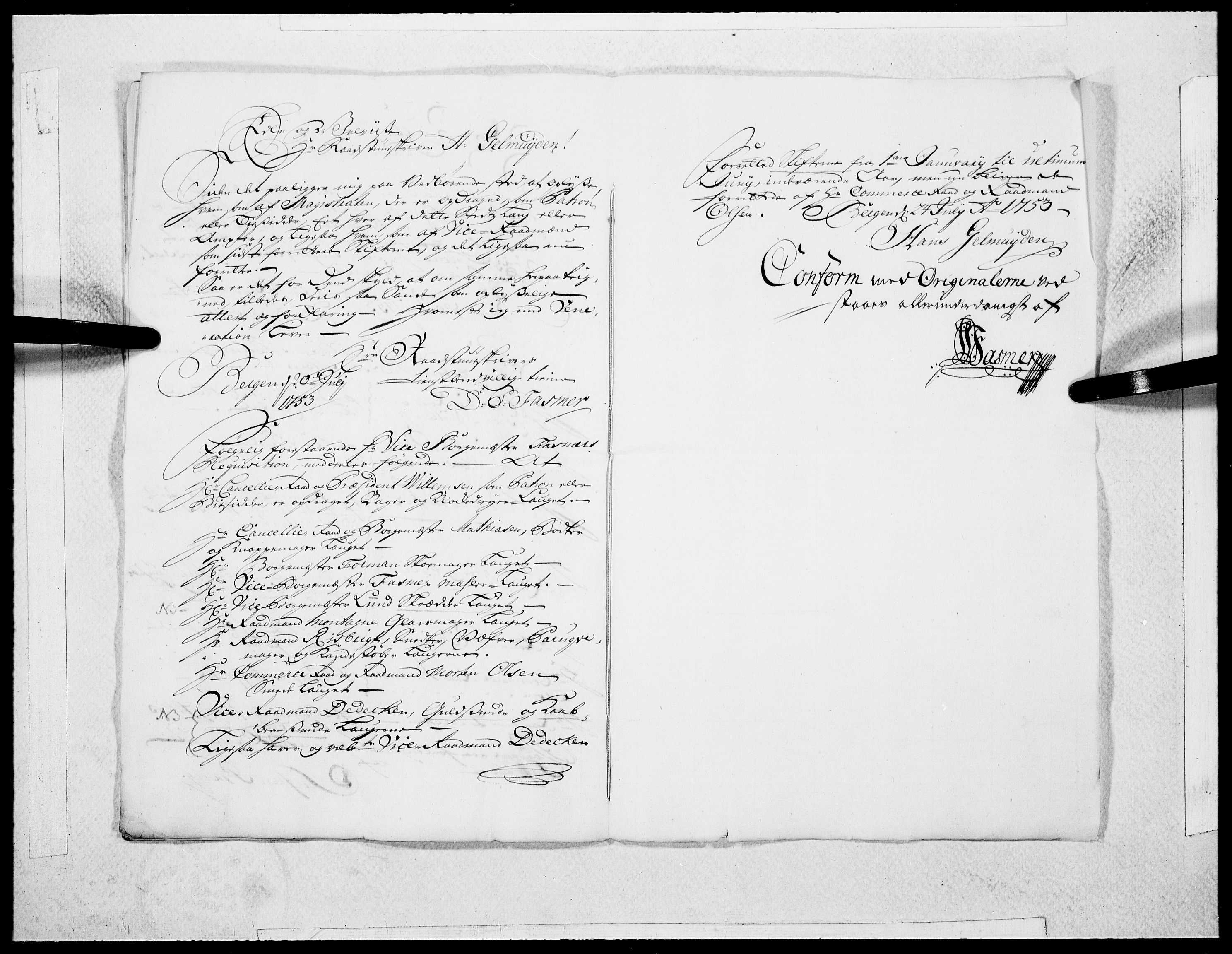 Danske Kanselli 1572-1799, AV/RA-EA-3023/F/Fc/Fcc/Fcca/L0166: Norske innlegg 1572-1799, 1754, p. 12