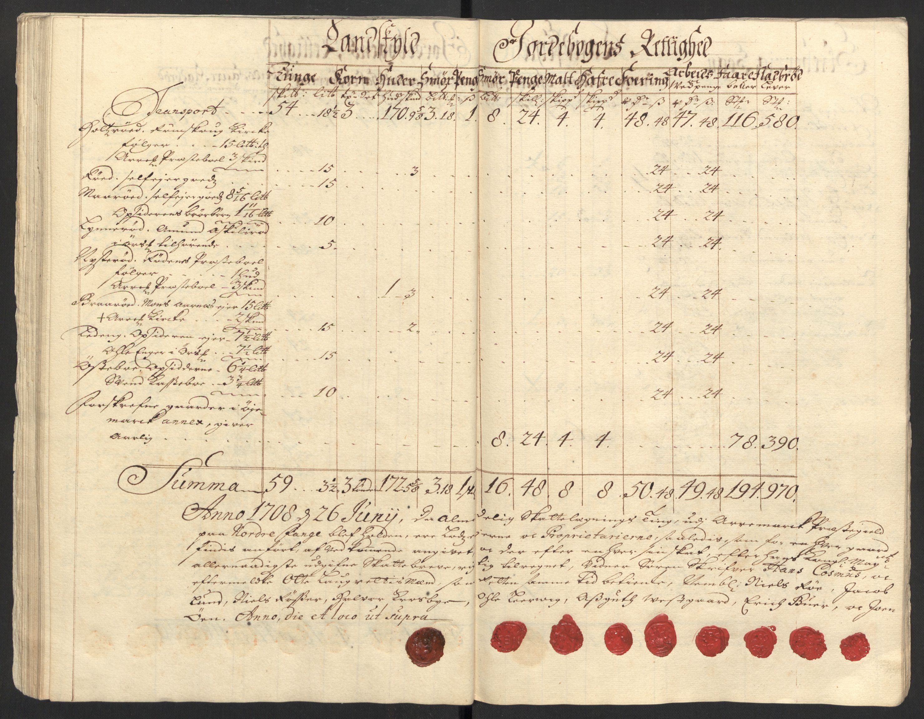 Rentekammeret inntil 1814, Reviderte regnskaper, Fogderegnskap, AV/RA-EA-4092/R01/L0018: Fogderegnskap Idd og Marker, 1707-1709, p. 173