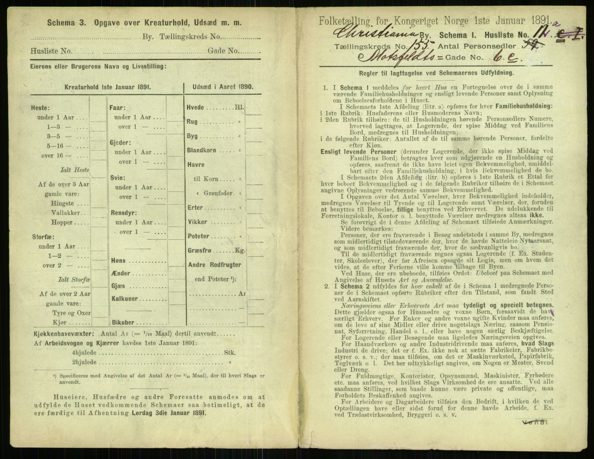 RA, 1891 census for 0301 Kristiania, 1891, p. 88188