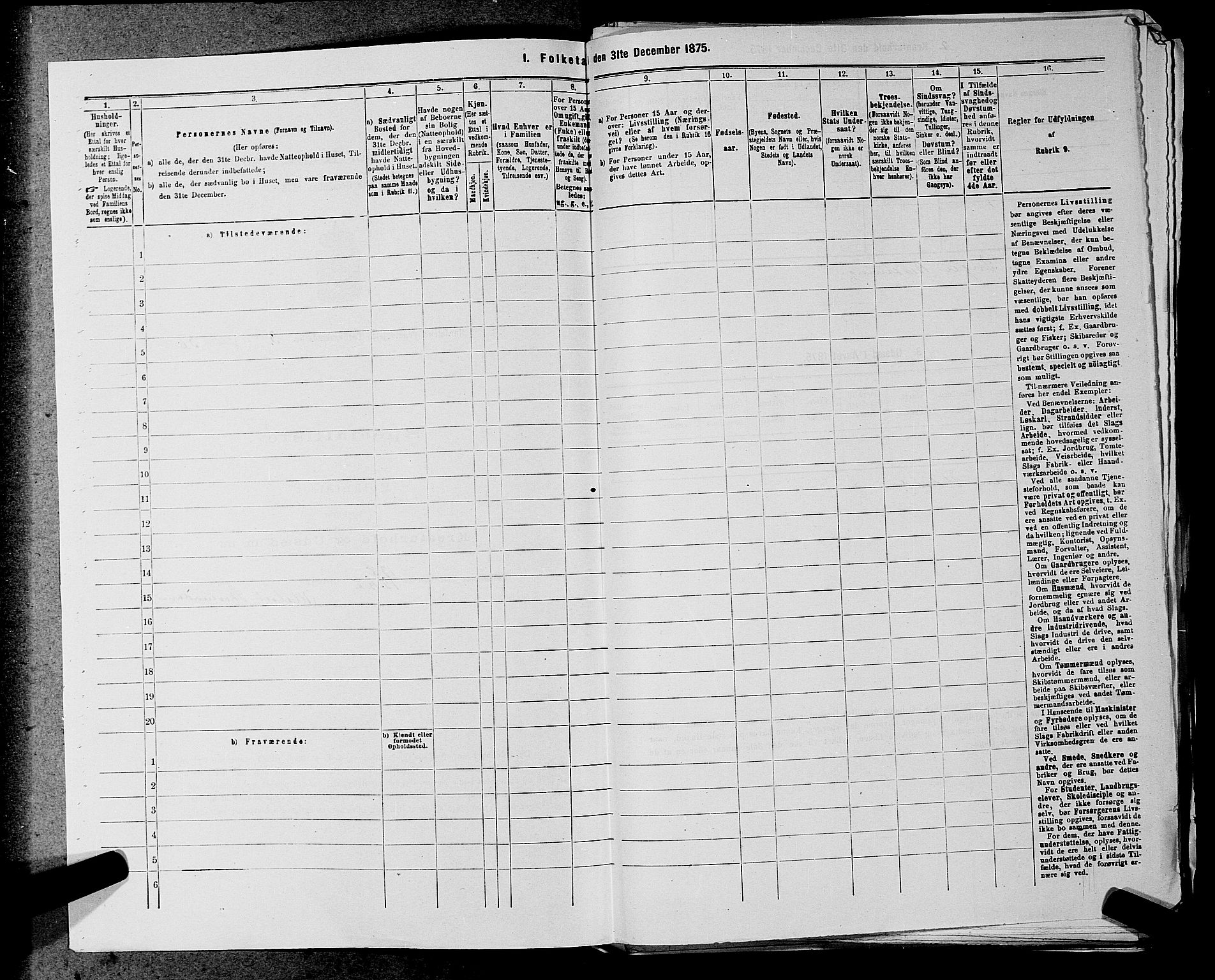 RA, 1875 census for 0239P Hurdal, 1875, p. 461