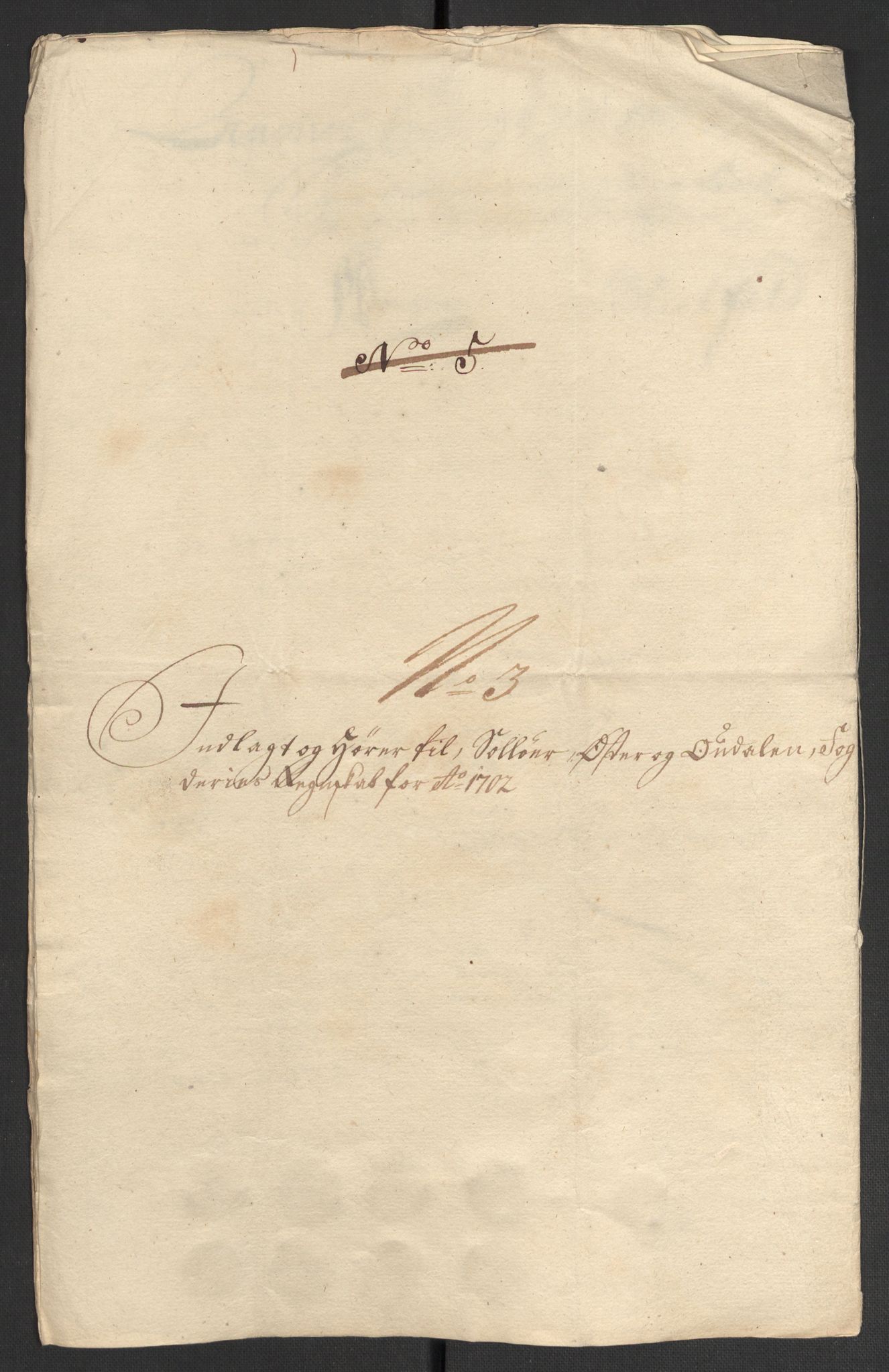 Rentekammeret inntil 1814, Reviderte regnskaper, Fogderegnskap, AV/RA-EA-4092/R13/L0840: Fogderegnskap Solør, Odal og Østerdal, 1702, p. 37