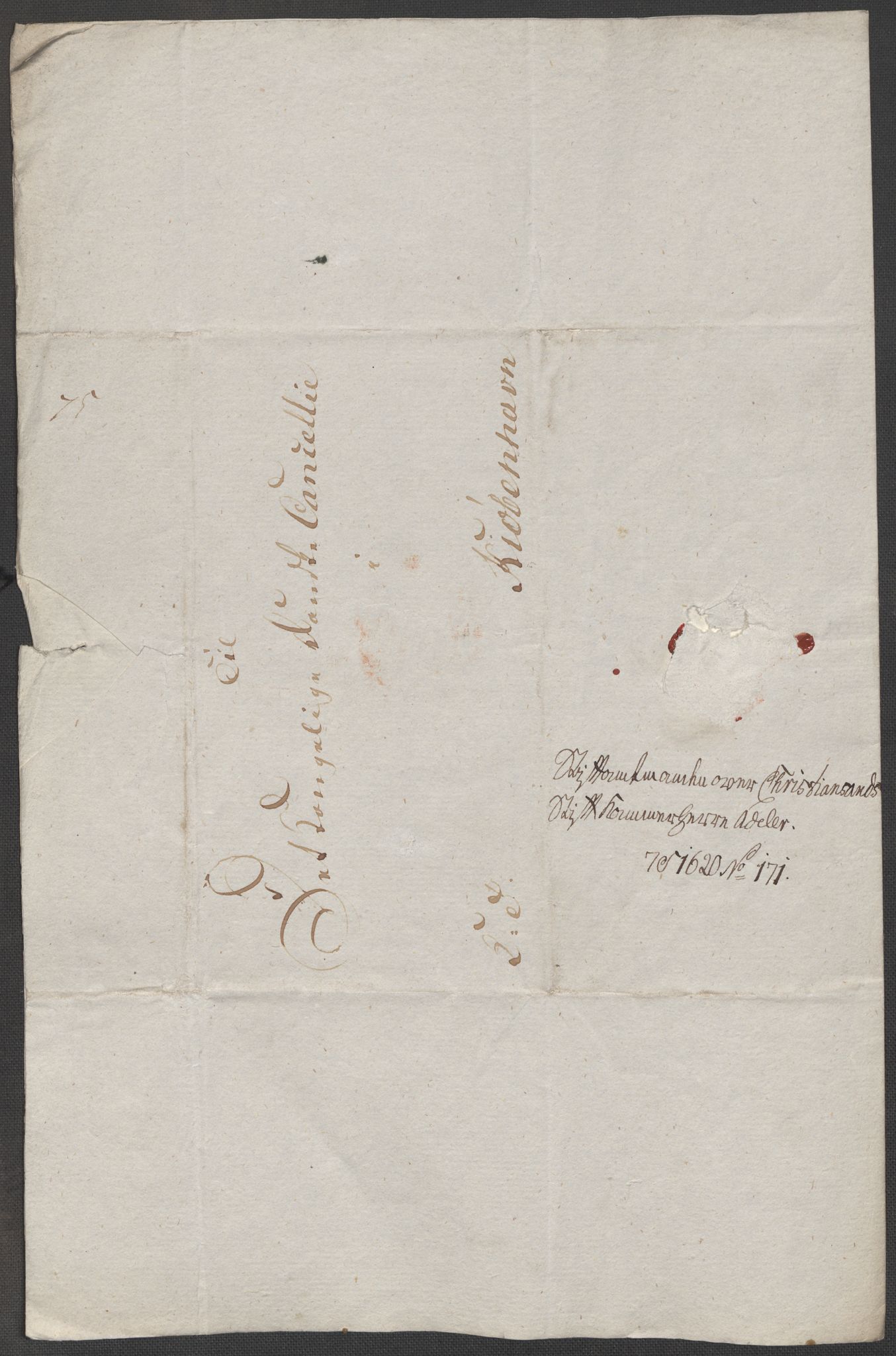 Danske Kanselli, Skapsaker, AV/RA-EA-4061/F/L0102: Skap 16, pakke 7 VIII, 1787-1800, p. 181