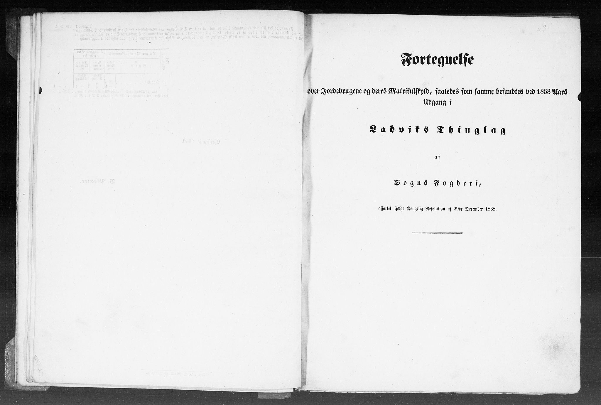 Rygh, AV/RA-PA-0034/F/Fb/L0012: Matrikkelen for 1838 - Nordre Bergenhus amt (Sogn og Fjordane fylke), 1838