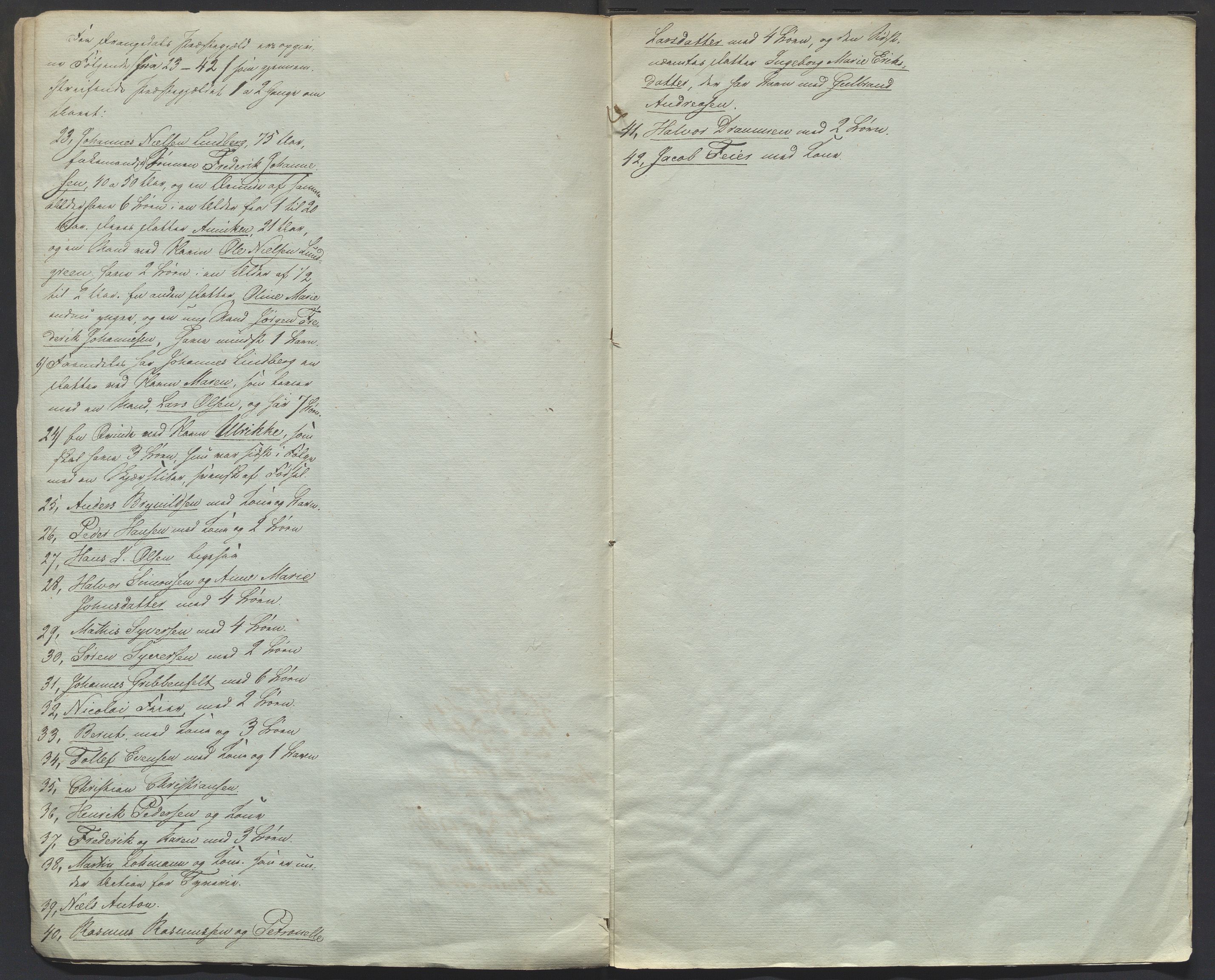 Gudbrandsdalen fogderi, SAH/FOGDO-002/O/Oa/L0001: Lister over tatere og fanter, 1845, p. 5