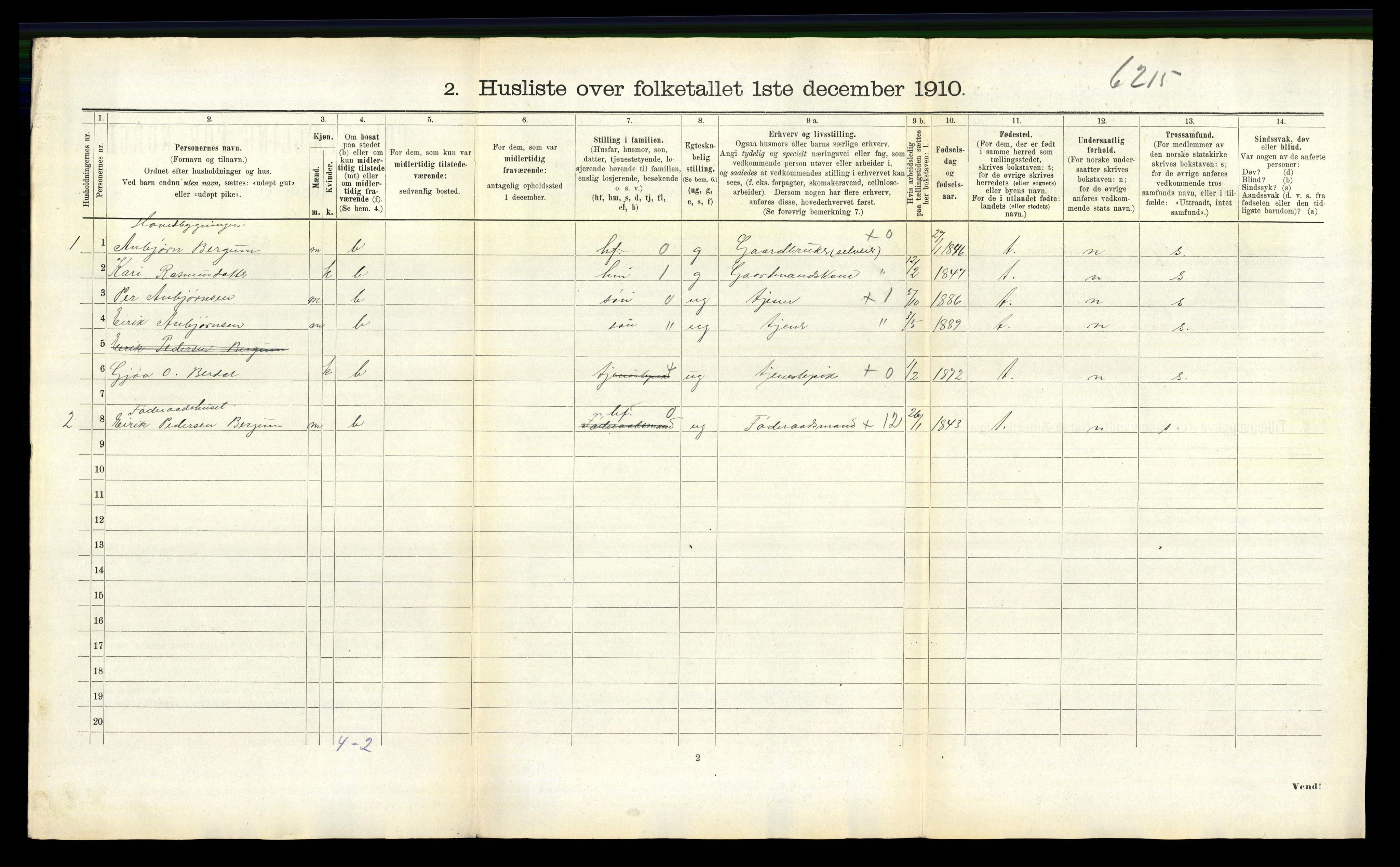 RA, 1910 census for Leikanger, 1910, p. 903