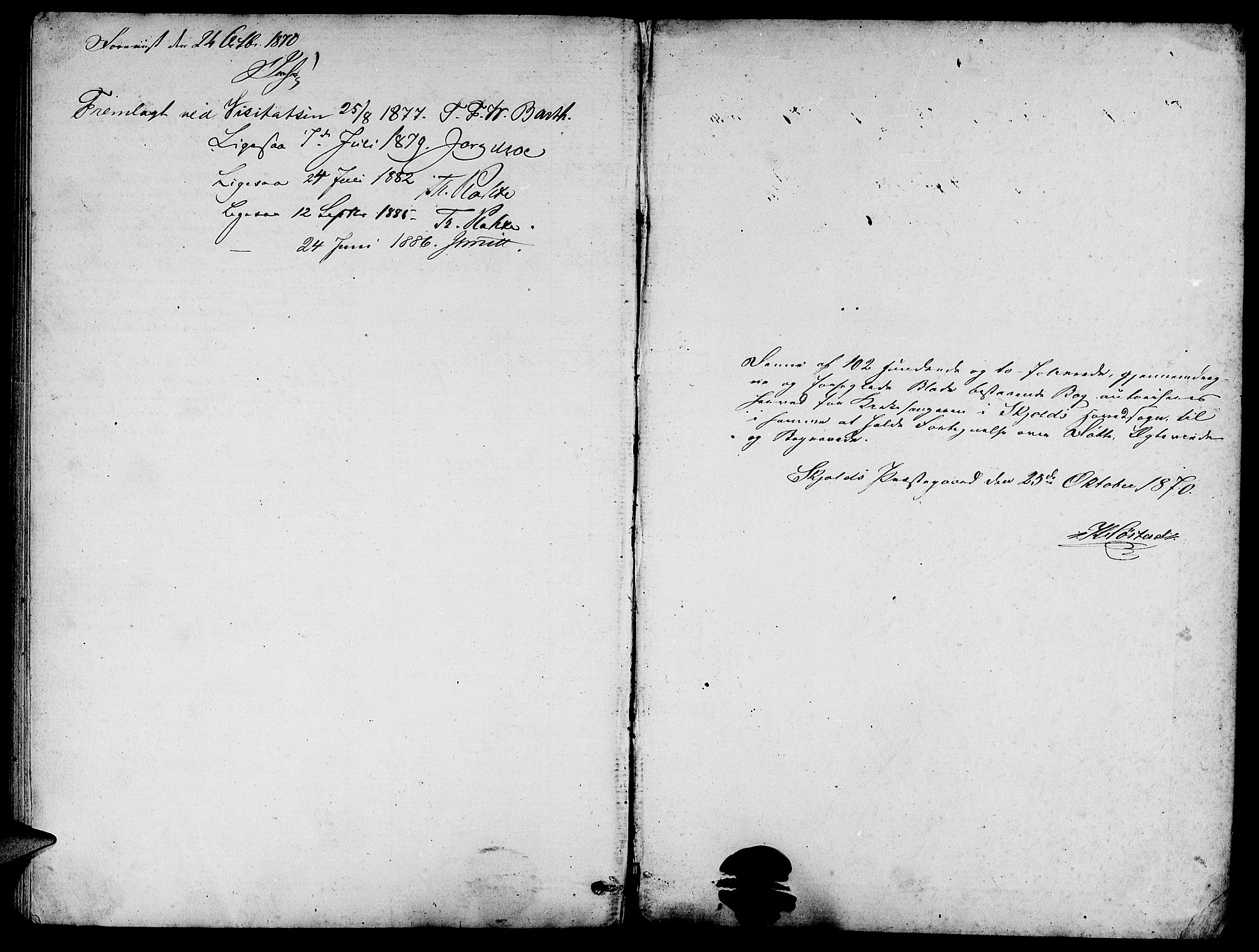 Skjold sokneprestkontor, SAST/A-101847/H/Ha/Hab/L0005: Parish register (copy) no. B 5, 1867-1884