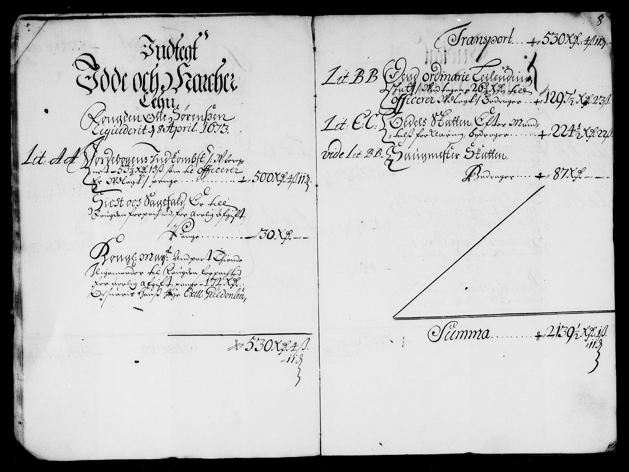 Rentekammeret inntil 1814, Reviderte regnskaper, Stiftamtstueregnskaper, Landkommissariatet på Akershus og Akershus stiftamt, AV/RA-EA-5869/R/Rb/L0082: Akershus stiftamt, 1670-1672