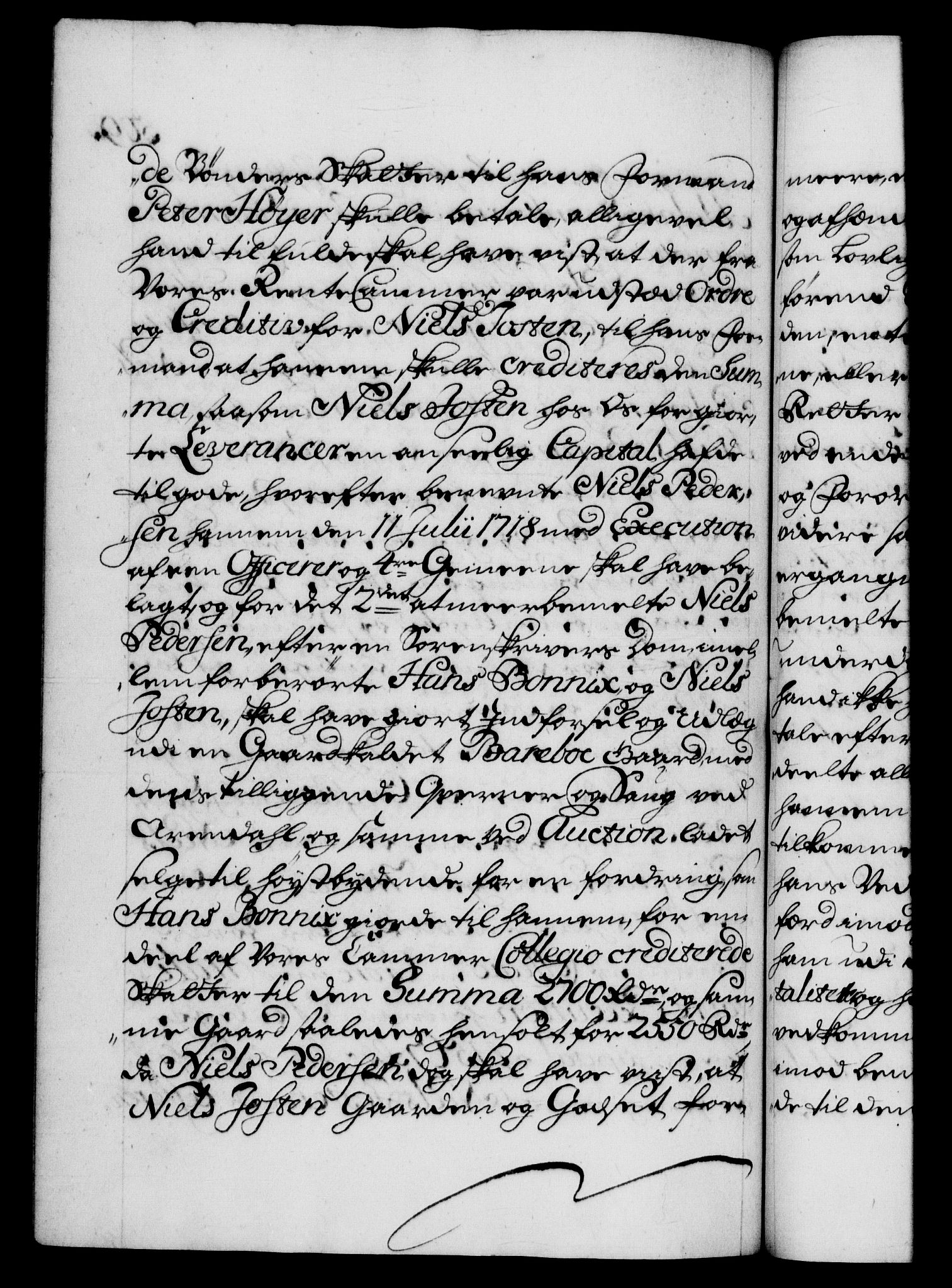 Danske Kanselli 1572-1799, AV/RA-EA-3023/F/Fc/Fca/Fcab/L0022: Norske tegnelser, 1722-1724, p. 509b