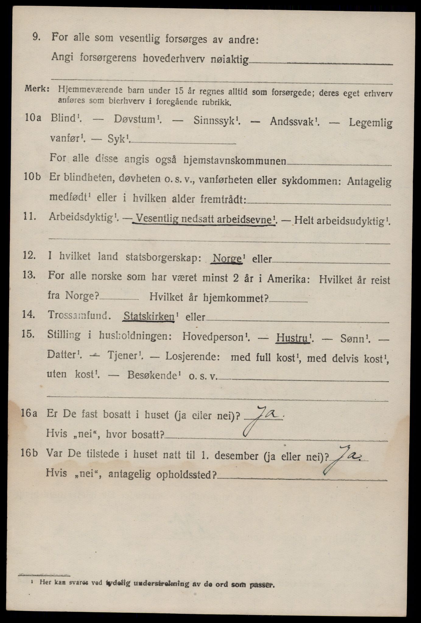 SAKO, 1920 census for Seljord, 1920, p. 4213