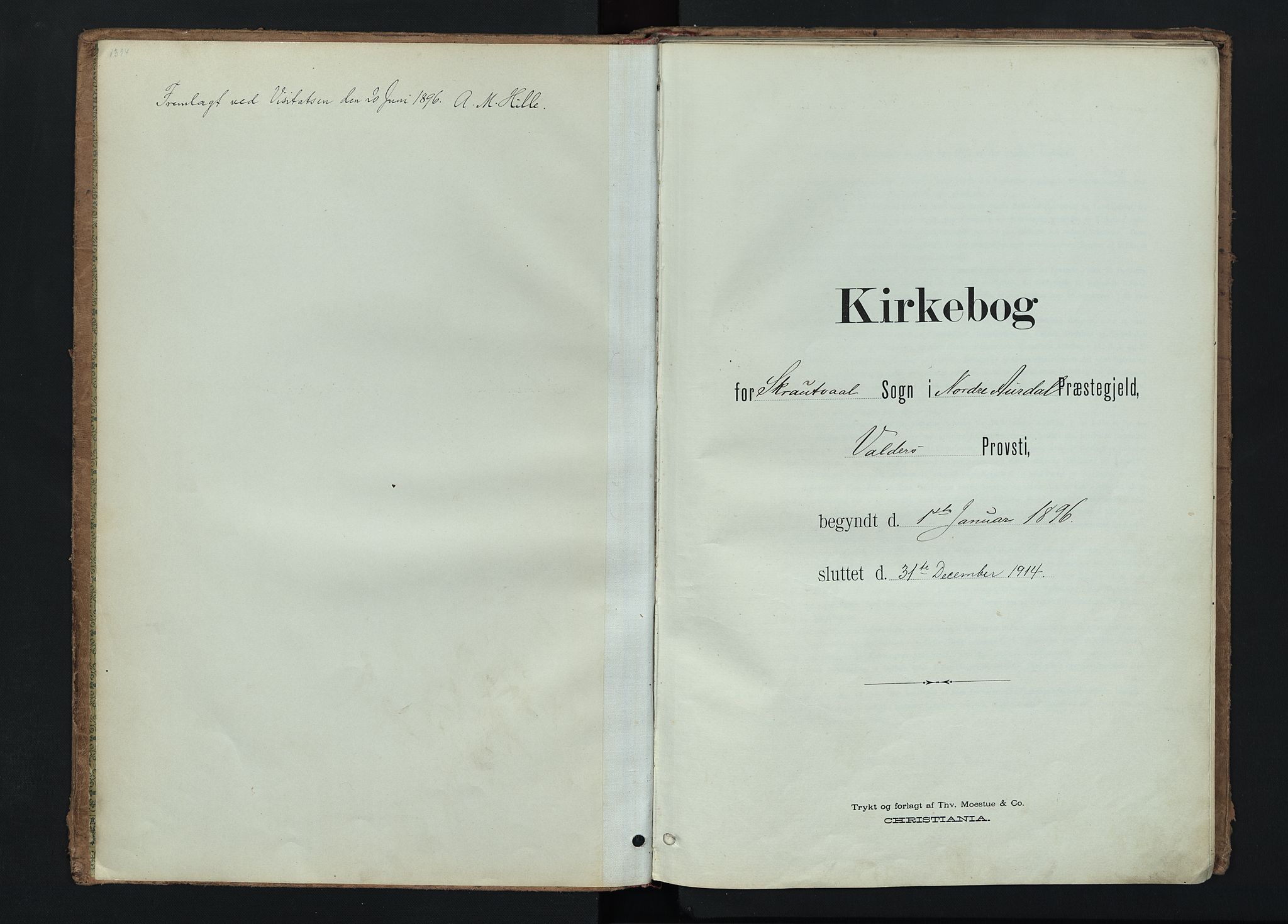 Nord-Aurdal prestekontor, AV/SAH-PREST-132/H/Ha/Haa/L0015: Parish register (official) no. 15, 1896-1914