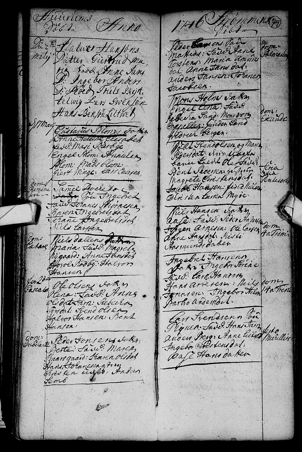 Hurum kirkebøker, AV/SAKO-A-229/F/Fa/L0002: Parish register (official) no. 2, 1733-1757, p. 79