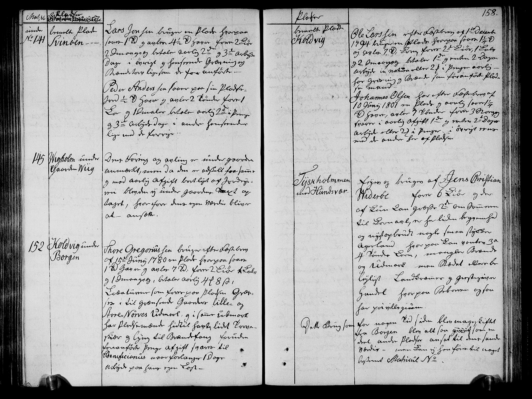 Rentekammeret inntil 1814, Realistisk ordnet avdeling, AV/RA-EA-4070/N/Ne/Nea/L0122: Sunnmøre fogderi. Deliberasjonsprotokoll, 1803, p. 165