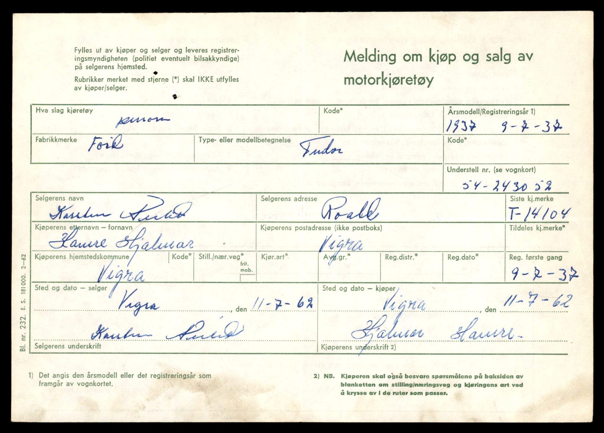Møre og Romsdal vegkontor - Ålesund trafikkstasjon, AV/SAT-A-4099/F/Fe/L0043: Registreringskort for kjøretøy T 14080 - T 14204, 1927-1998, p. 645