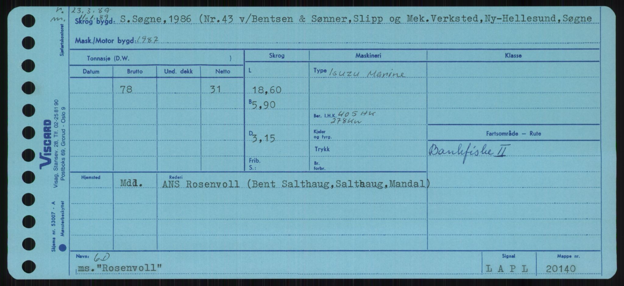 Sjøfartsdirektoratet med forløpere, Skipsmålingen, AV/RA-S-1627/H/Ha/L0004/0002: Fartøy, Mas-R / Fartøy, Odin-R, p. 845