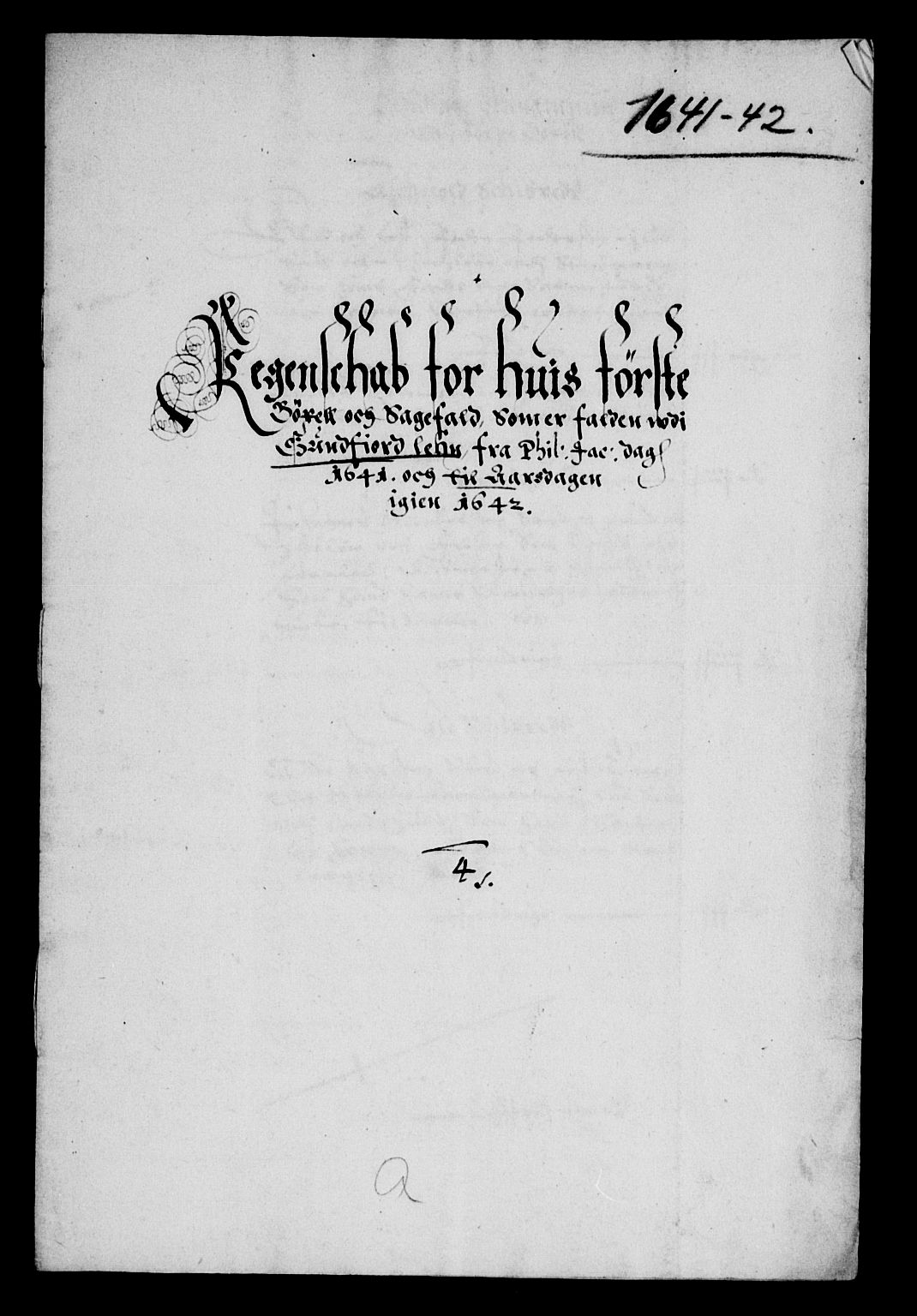 Rentekammeret inntil 1814, Reviderte regnskaper, Lensregnskaper, RA/EA-5023/R/Rb/Rbt/L0089: Bergenhus len, 1637-1642