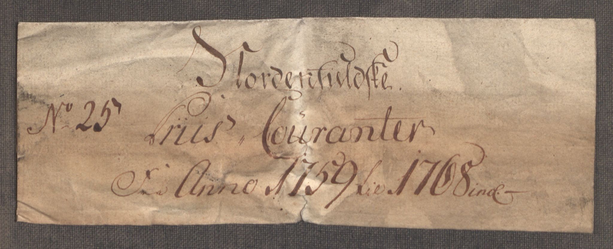 Rentekammeret inntil 1814, Realistisk ordnet avdeling, RA/EA-4070/Oe/L0009: [Ø1]: Nordafjelske priskuranter, 1759-1768, p. 3
