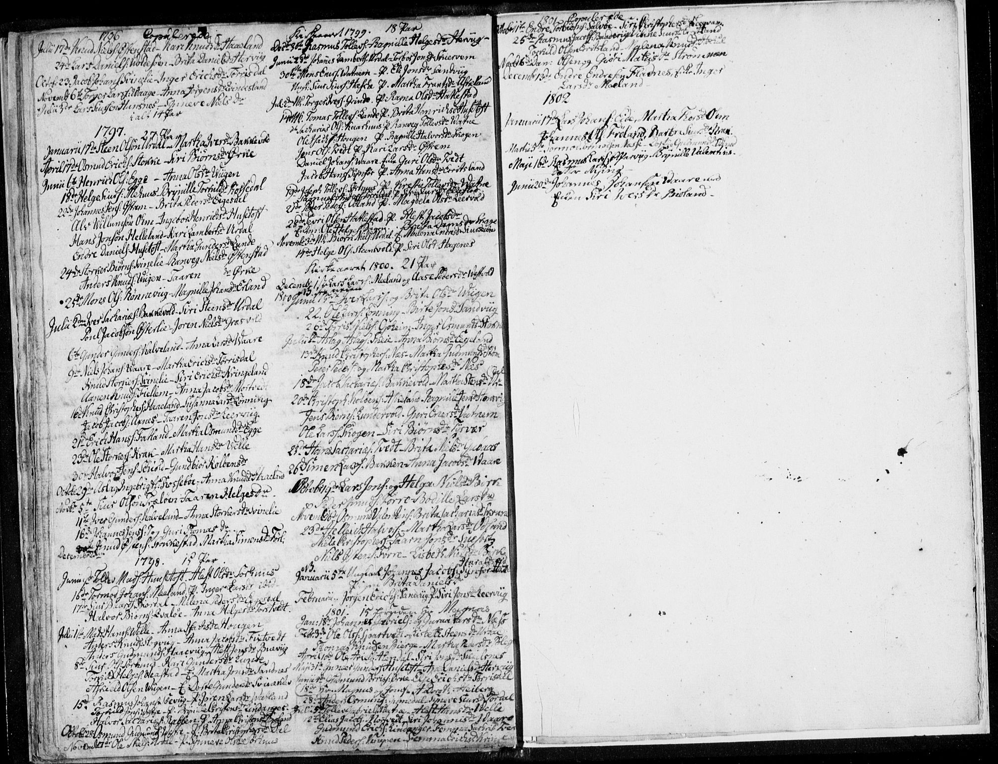 Skjold sokneprestkontor, AV/SAST-A-101847/H/Ha/Haa/L0001: Parish register (official) no. A 1, 1743-1802