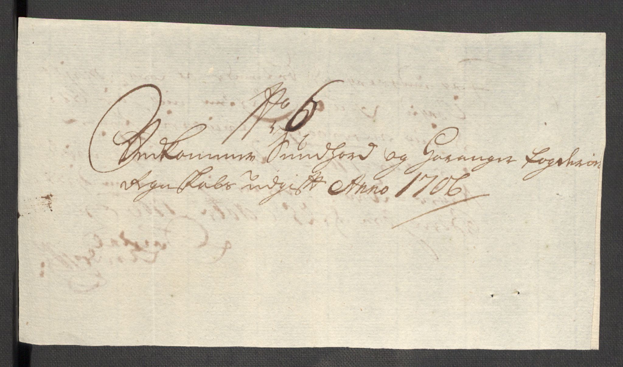 Rentekammeret inntil 1814, Reviderte regnskaper, Fogderegnskap, AV/RA-EA-4092/R48/L2984: Fogderegnskap Sunnhordland og Hardanger, 1706-1707, p. 203