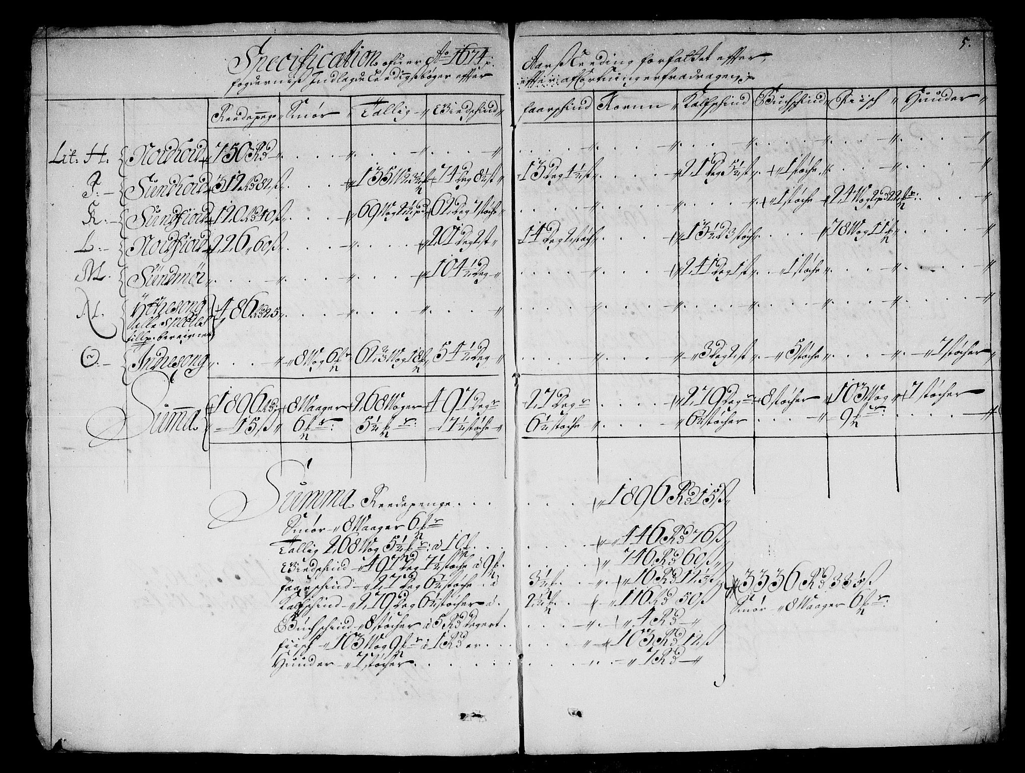 Rentekammeret inntil 1814, Reviderte regnskaper, Stiftamtstueregnskaper, Bergen stiftamt, AV/RA-EA-6043/R/Rc/L0041: Bergen stiftamt, 1672-1677