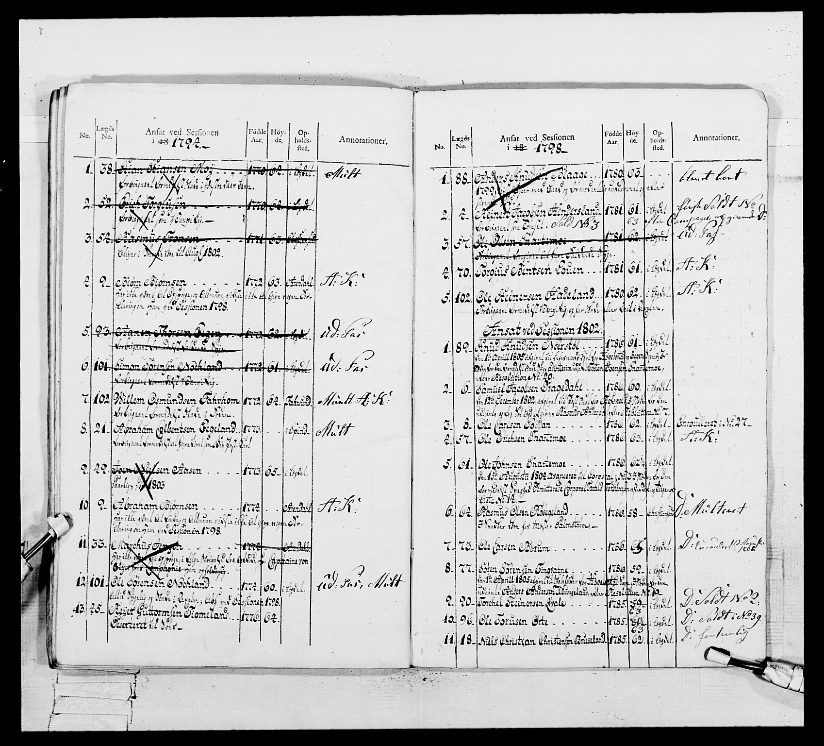 Generalitets- og kommissariatskollegiet, Det kongelige norske kommissariatskollegium, AV/RA-EA-5420/E/Eh/L0109: Vesterlenske nasjonale infanteriregiment, 1806, p. 353