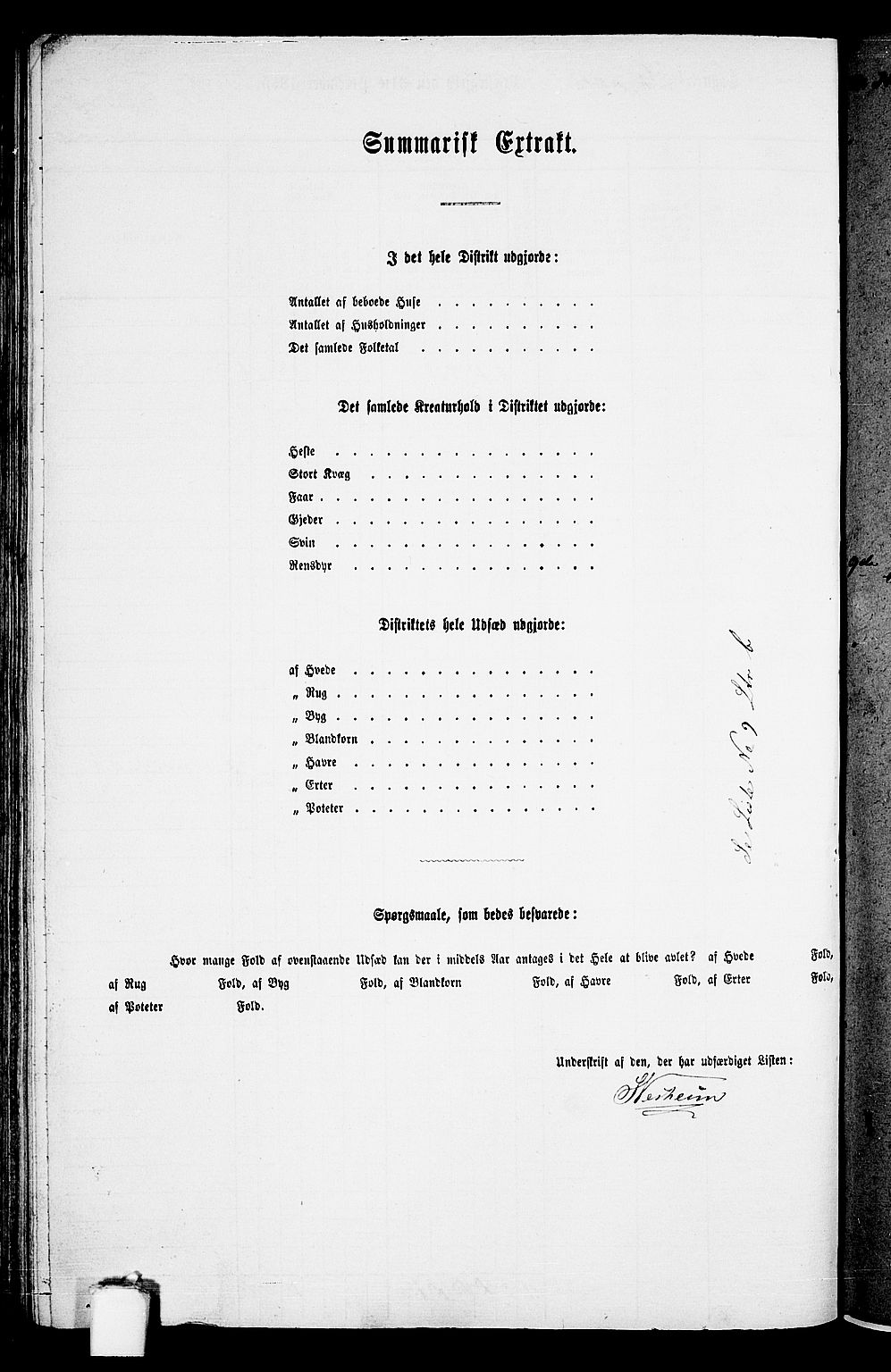 RA, 1865 census for Skjold, 1865, p. 136