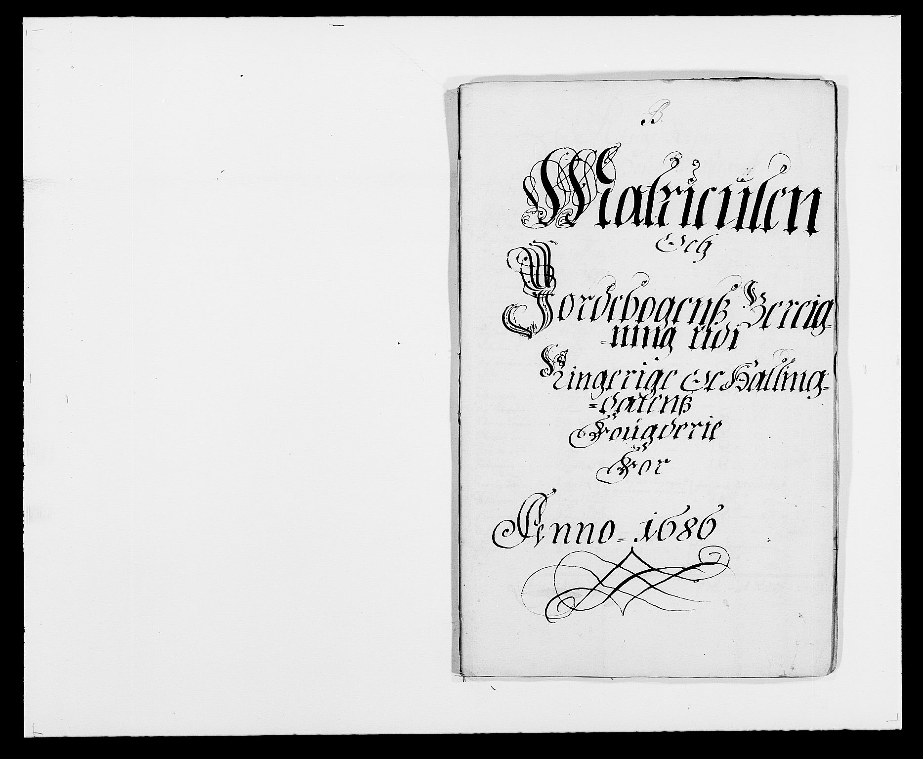 Rentekammeret inntil 1814, Reviderte regnskaper, Fogderegnskap, RA/EA-4092/R21/L1446: Fogderegnskap Ringerike og Hallingdal, 1683-1686, p. 424
