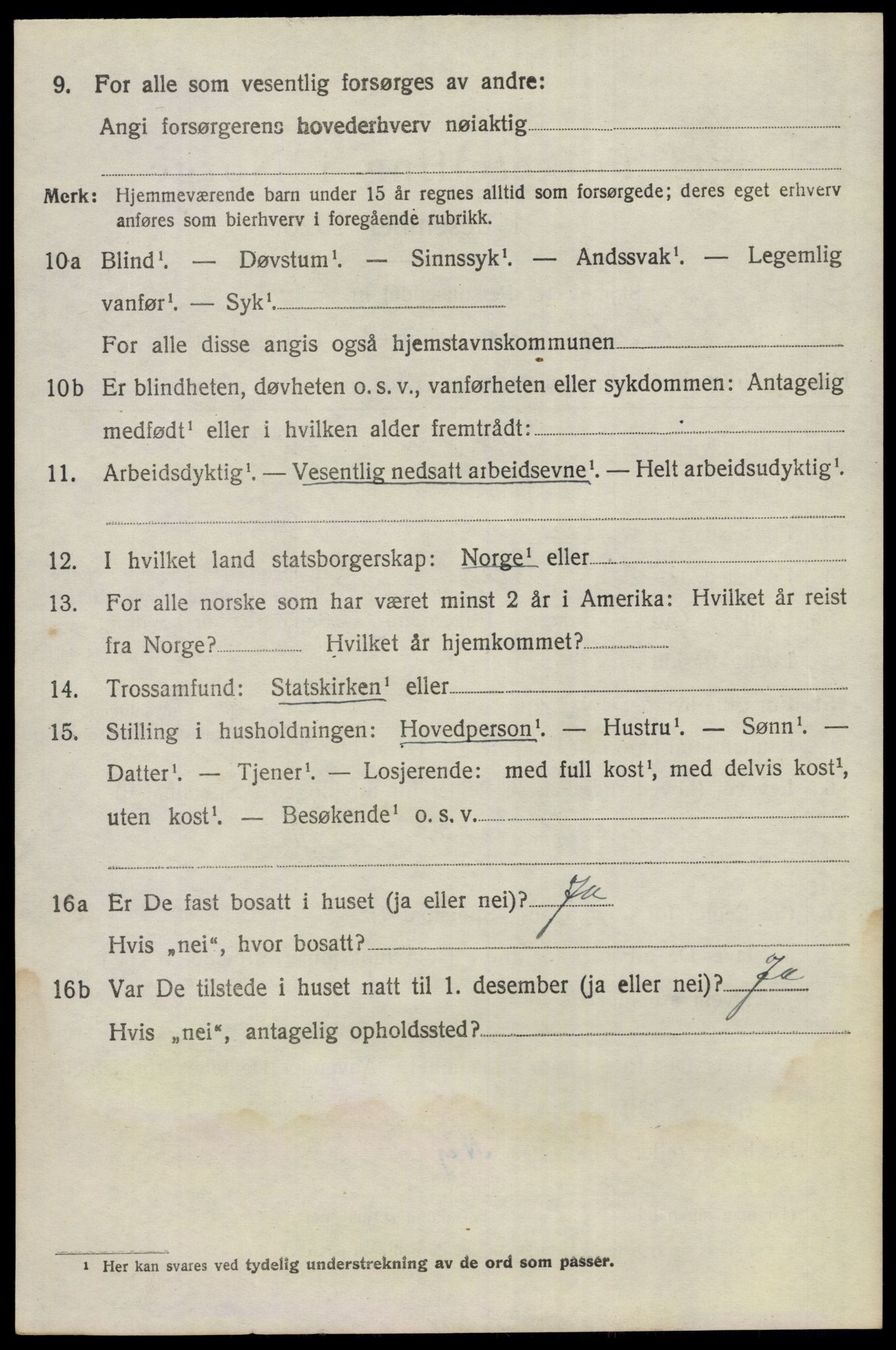 SAKO, 1920 census for Nes (Buskerud), 1920, p. 1901
